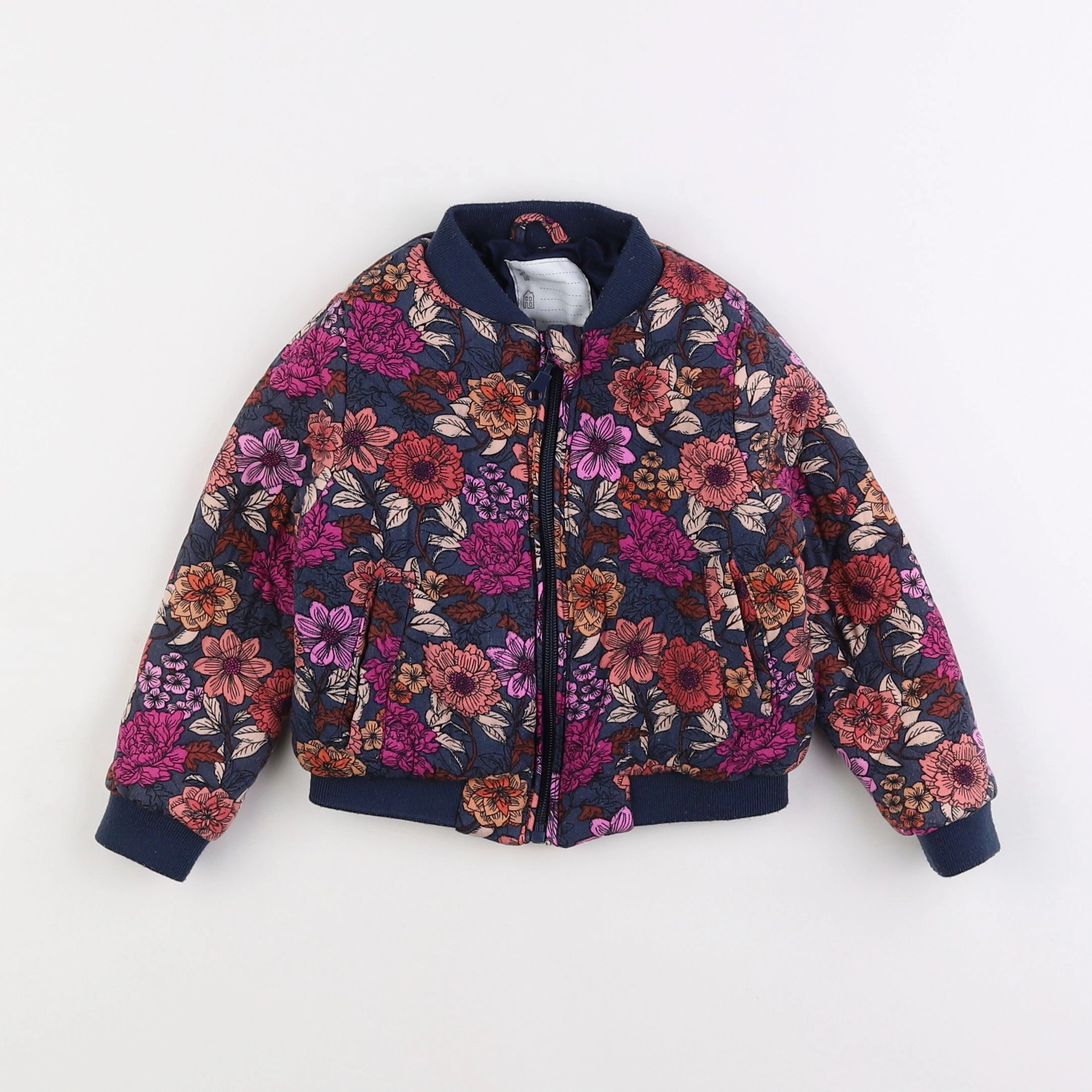 Vertbaudet - veste bleu - 2 ans