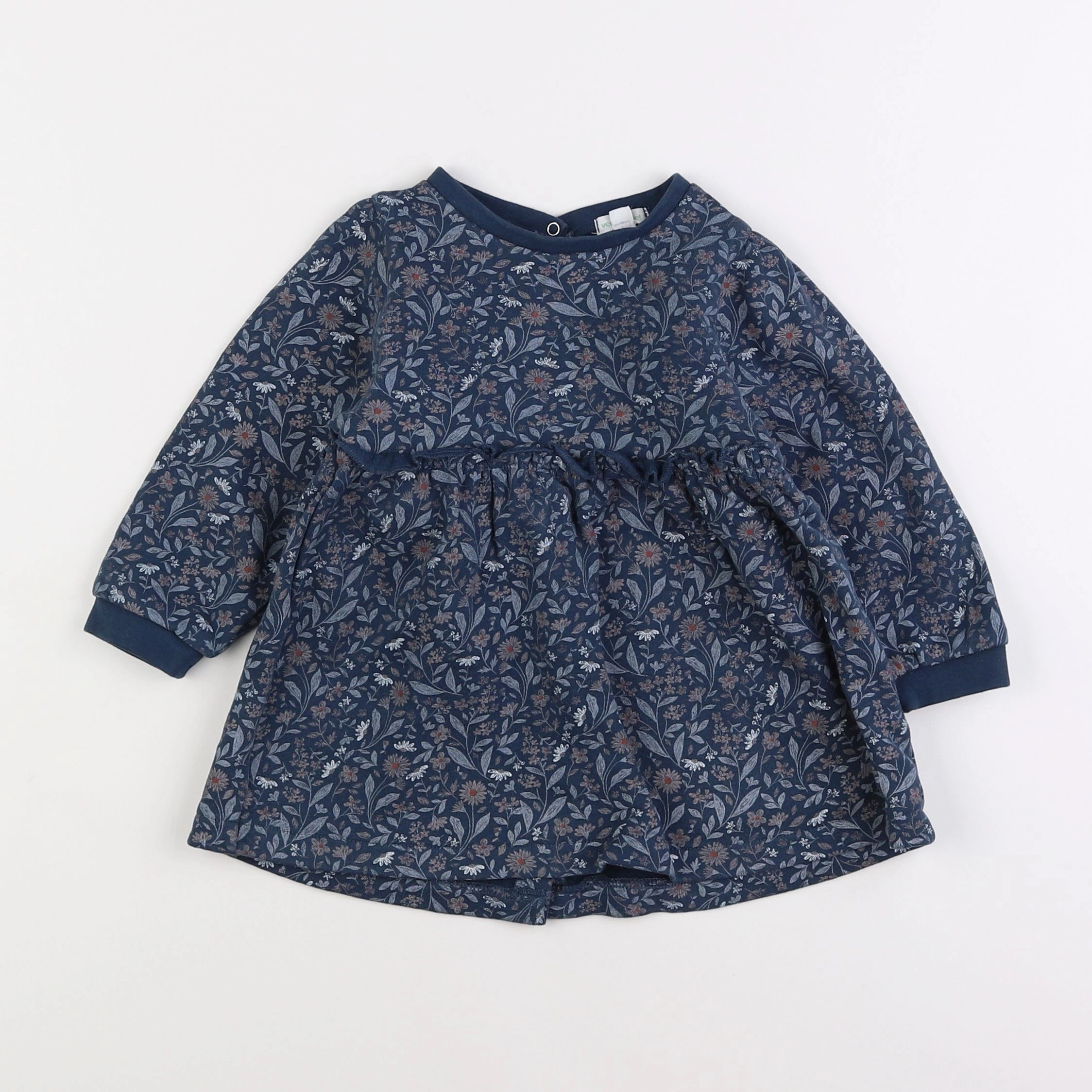 Vertbaudet - robe bleu - 3 ans