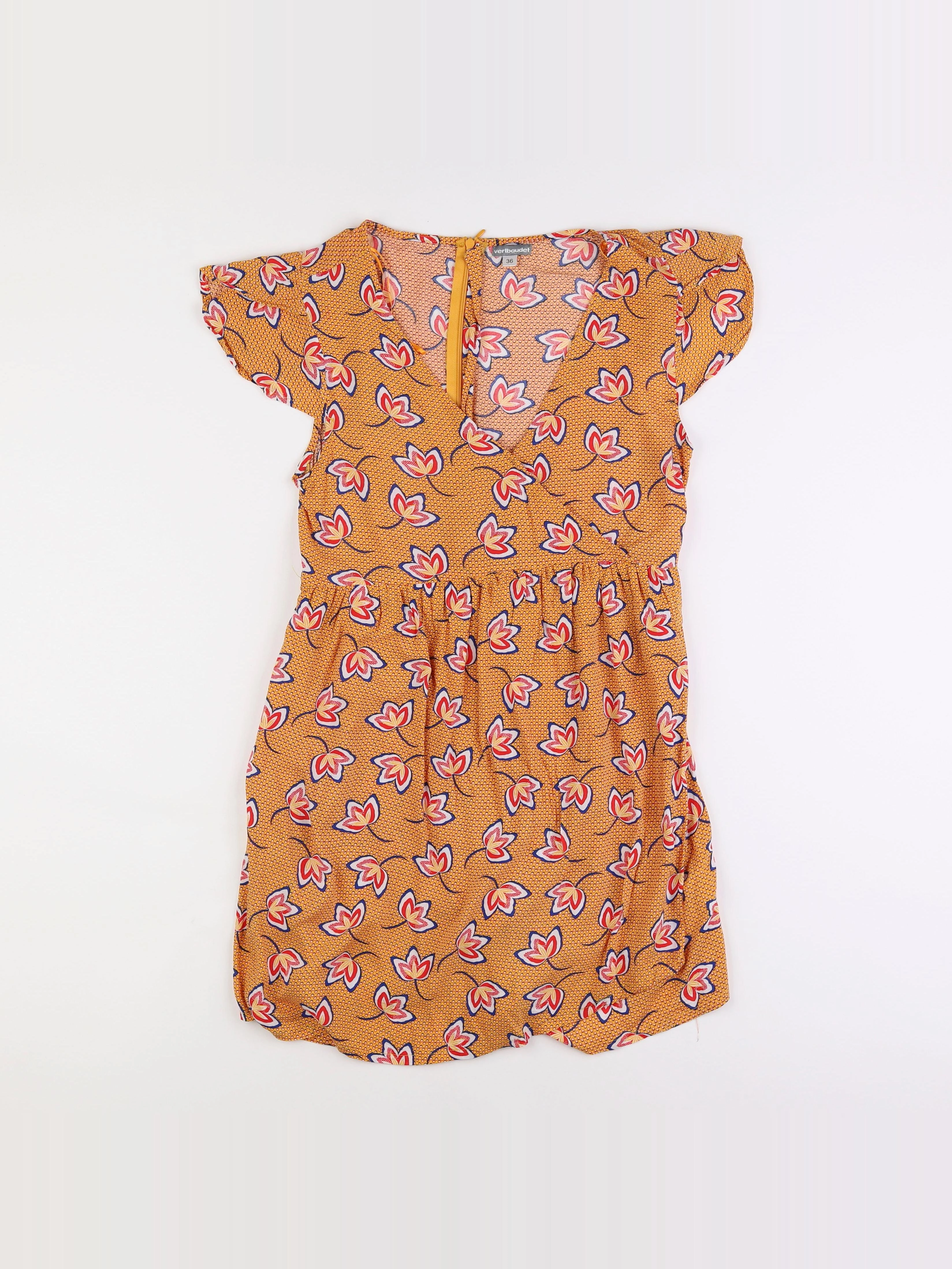 Vertbaudet - robe grossesse marron - 36