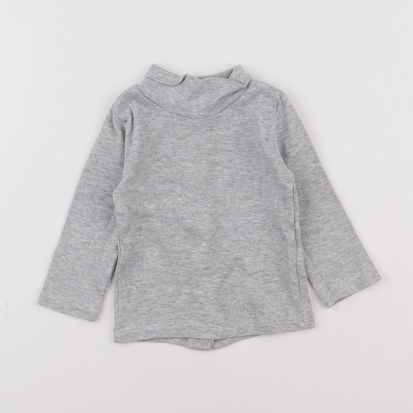 Vertbaudet - sous-pull gris - 6 mois