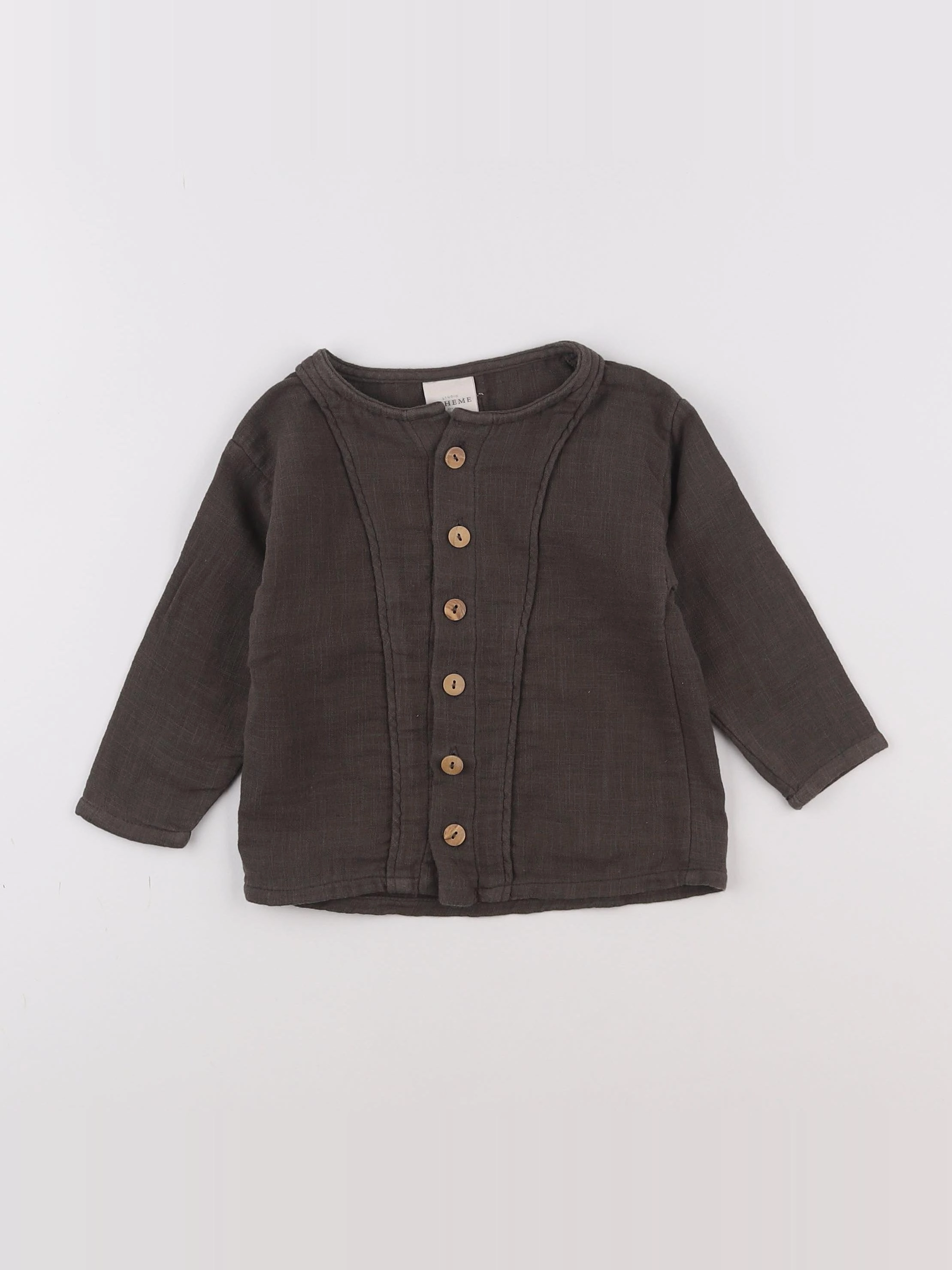 Studio Boheme - chemise marron - 2 ans