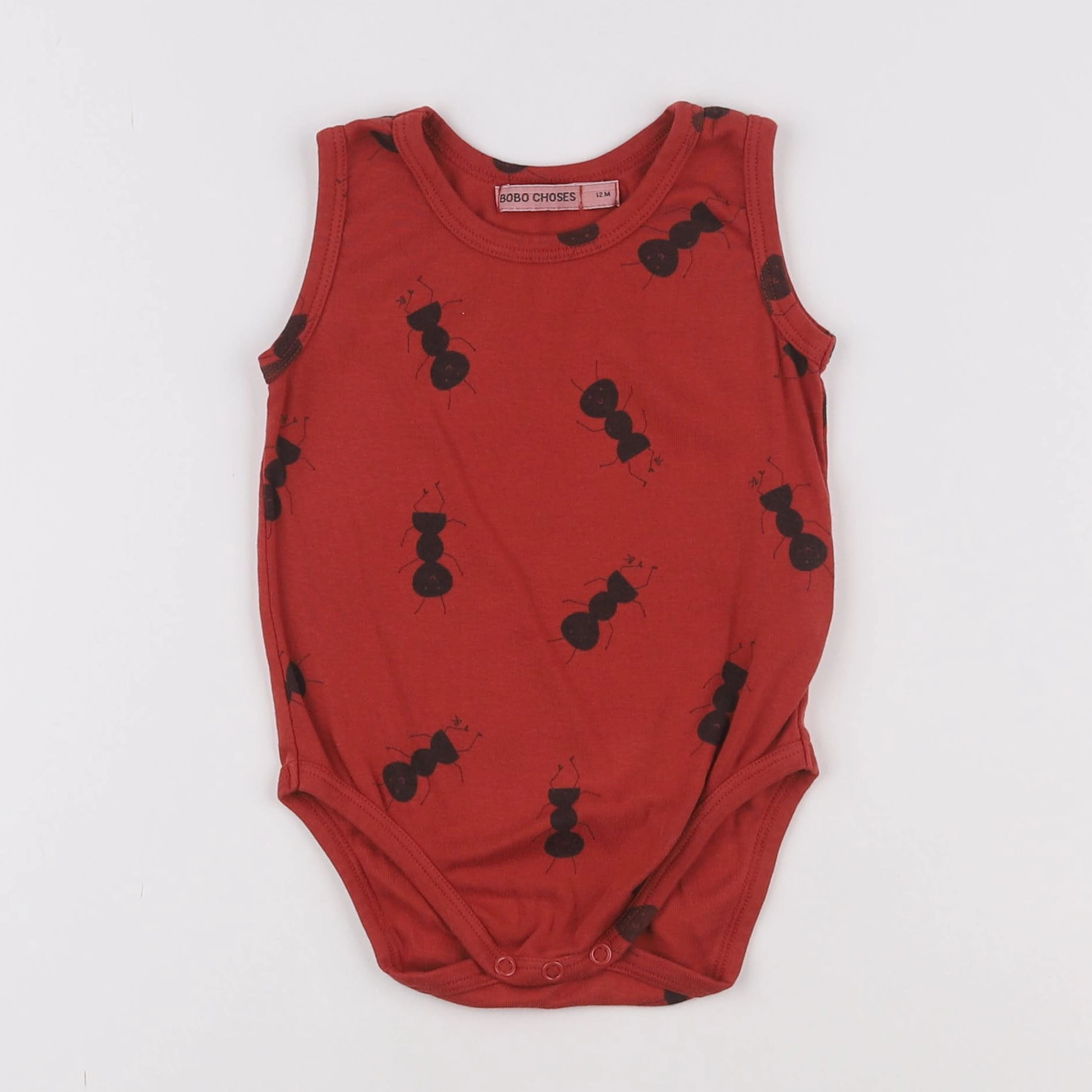 Bobo Choses - body rouge - 12 mois