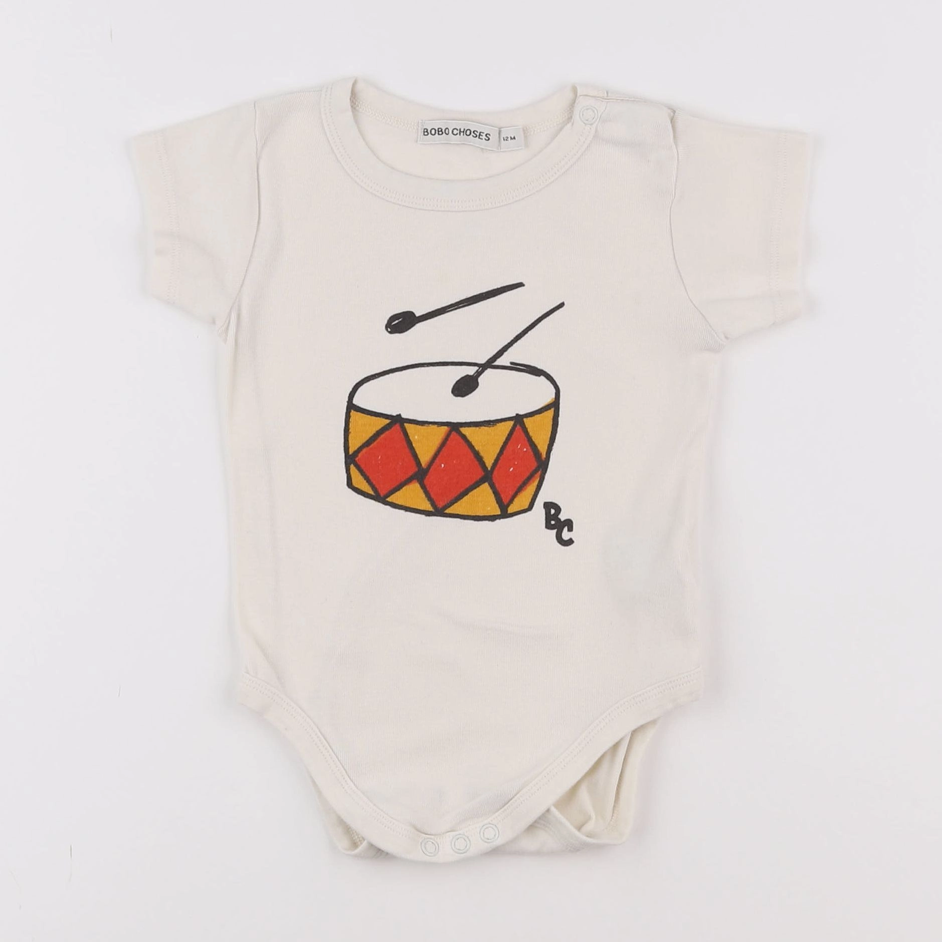 Bobo Choses - body beige - 12 mois