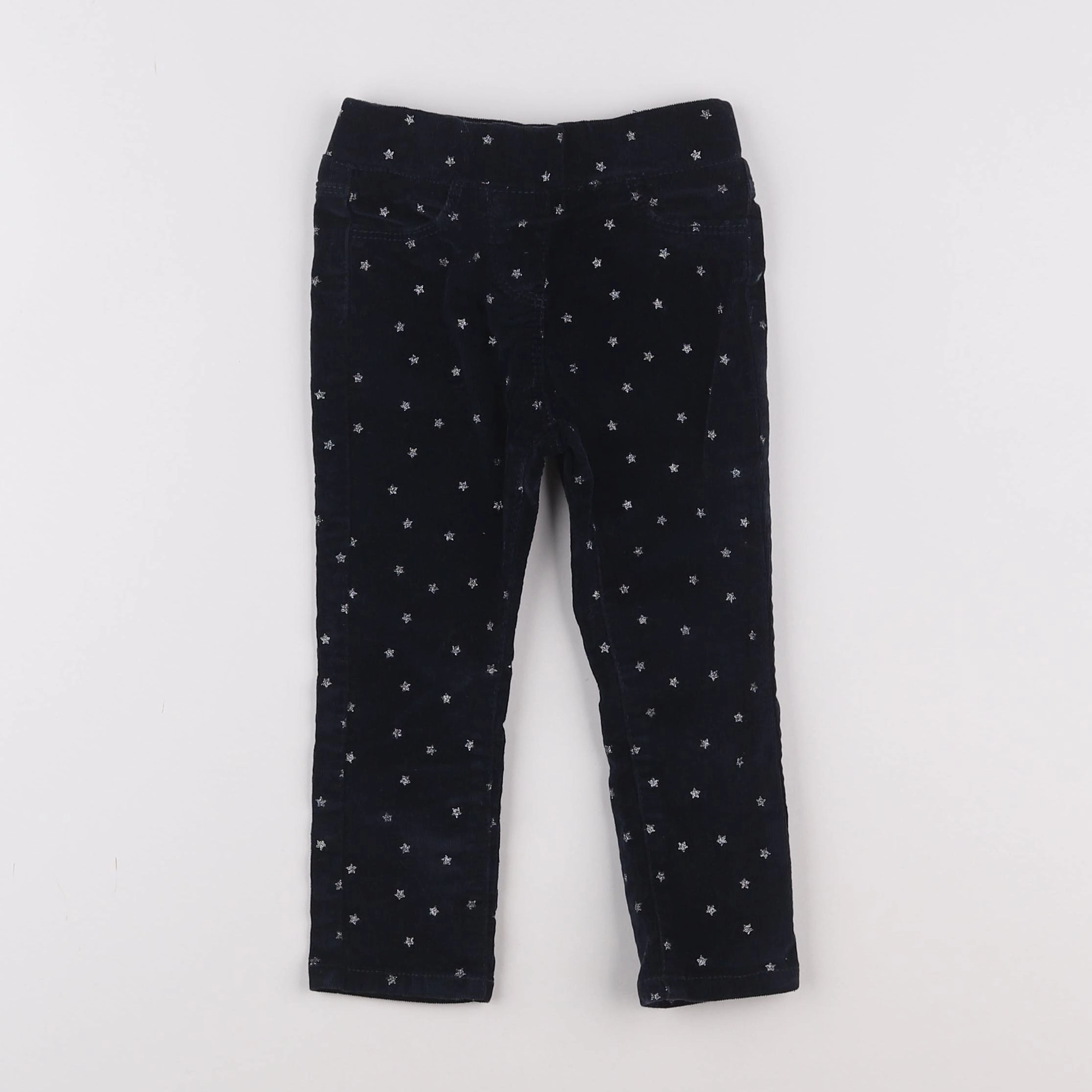 Vertbaudet - jegging bleu - 2 ans