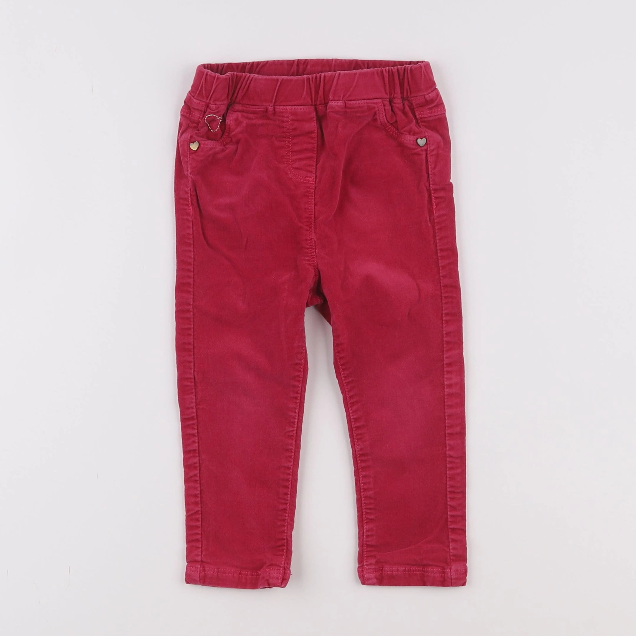 Tape à l'oeil - pantalon rose - 2 ans