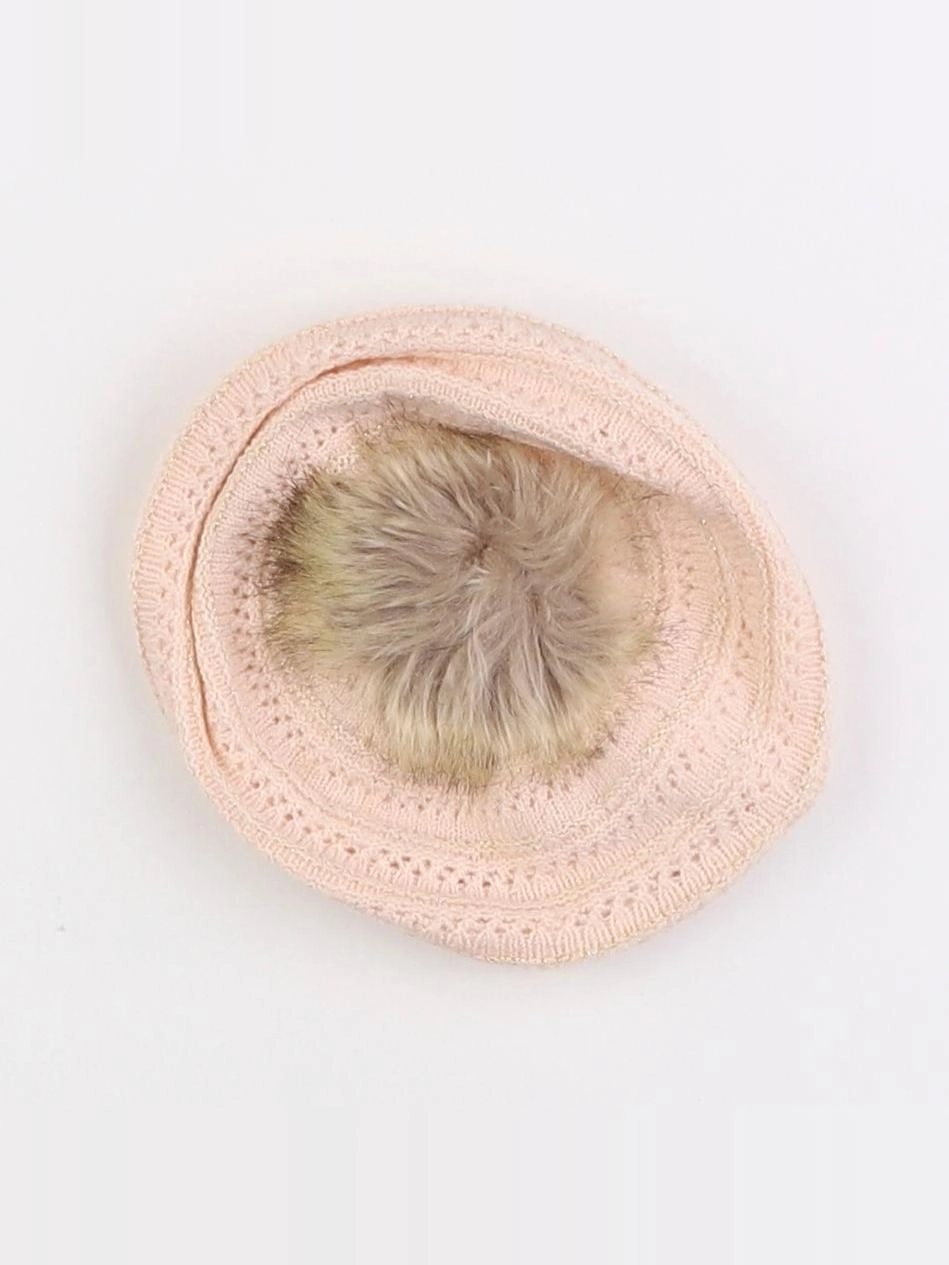 Tape à l'oeil - bonnet rose, or - 12 mois à 2 ans