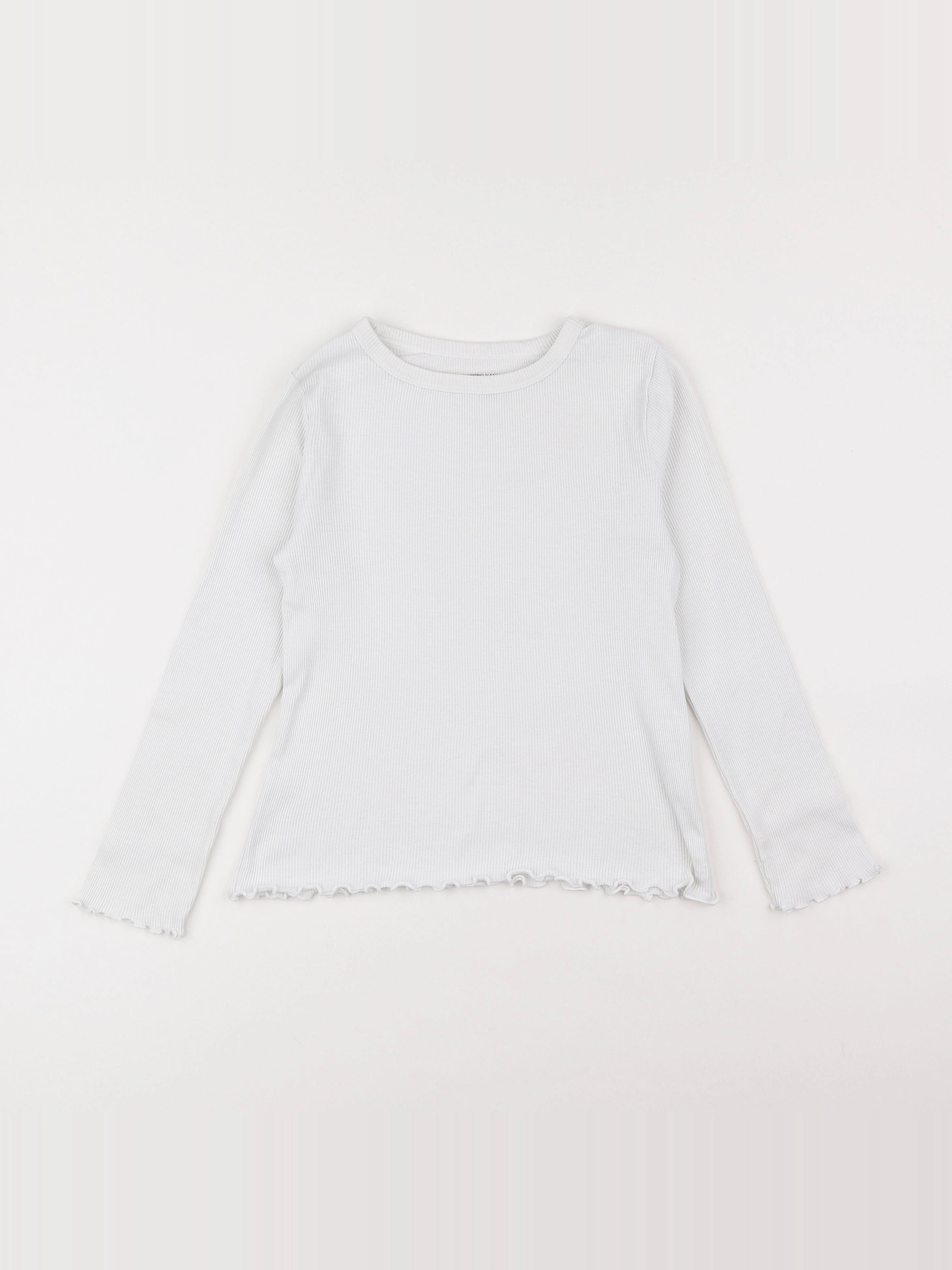 Monoprix - tee-shirt blanc - 8 ans