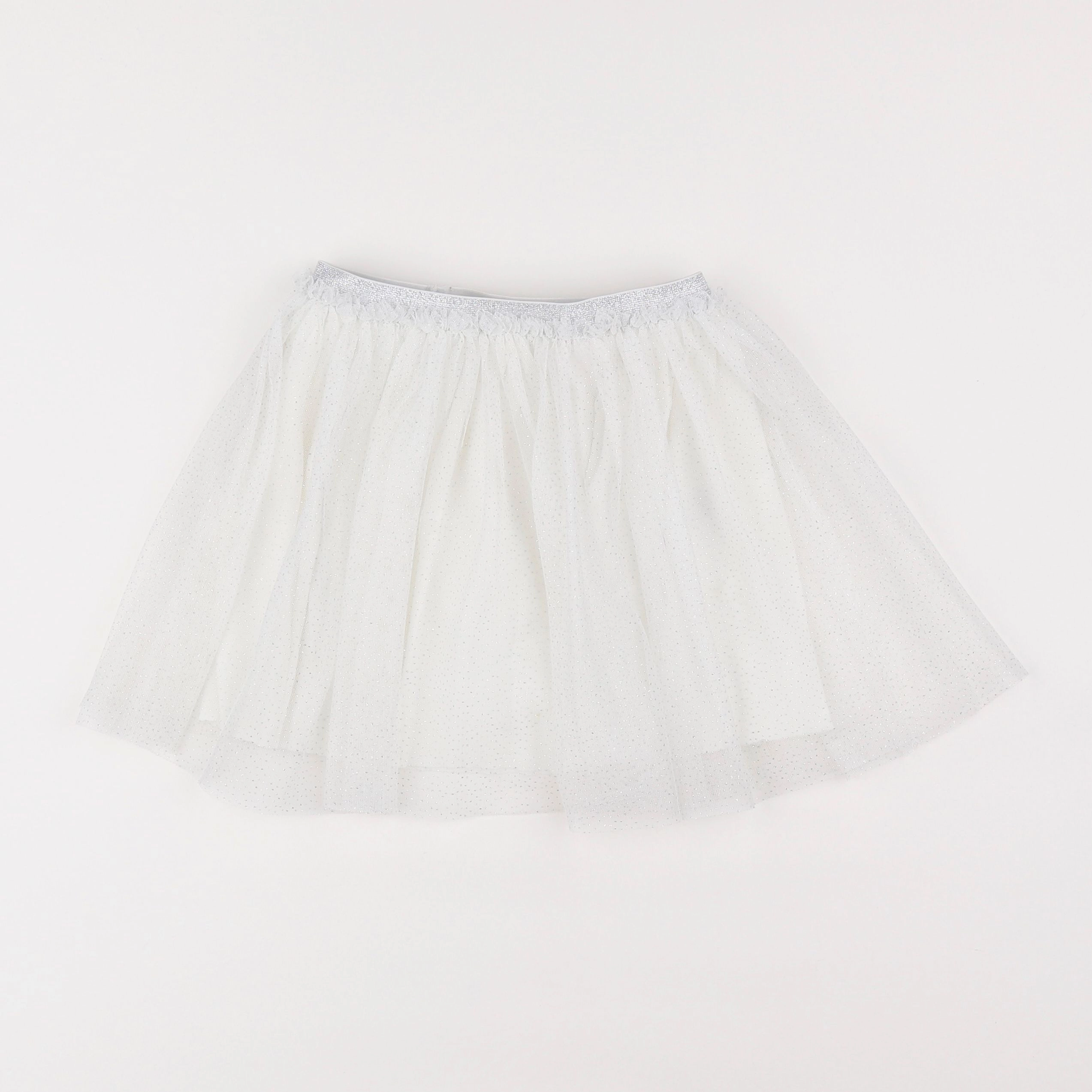 Petit Bateau - jupe blanc - 6 ans