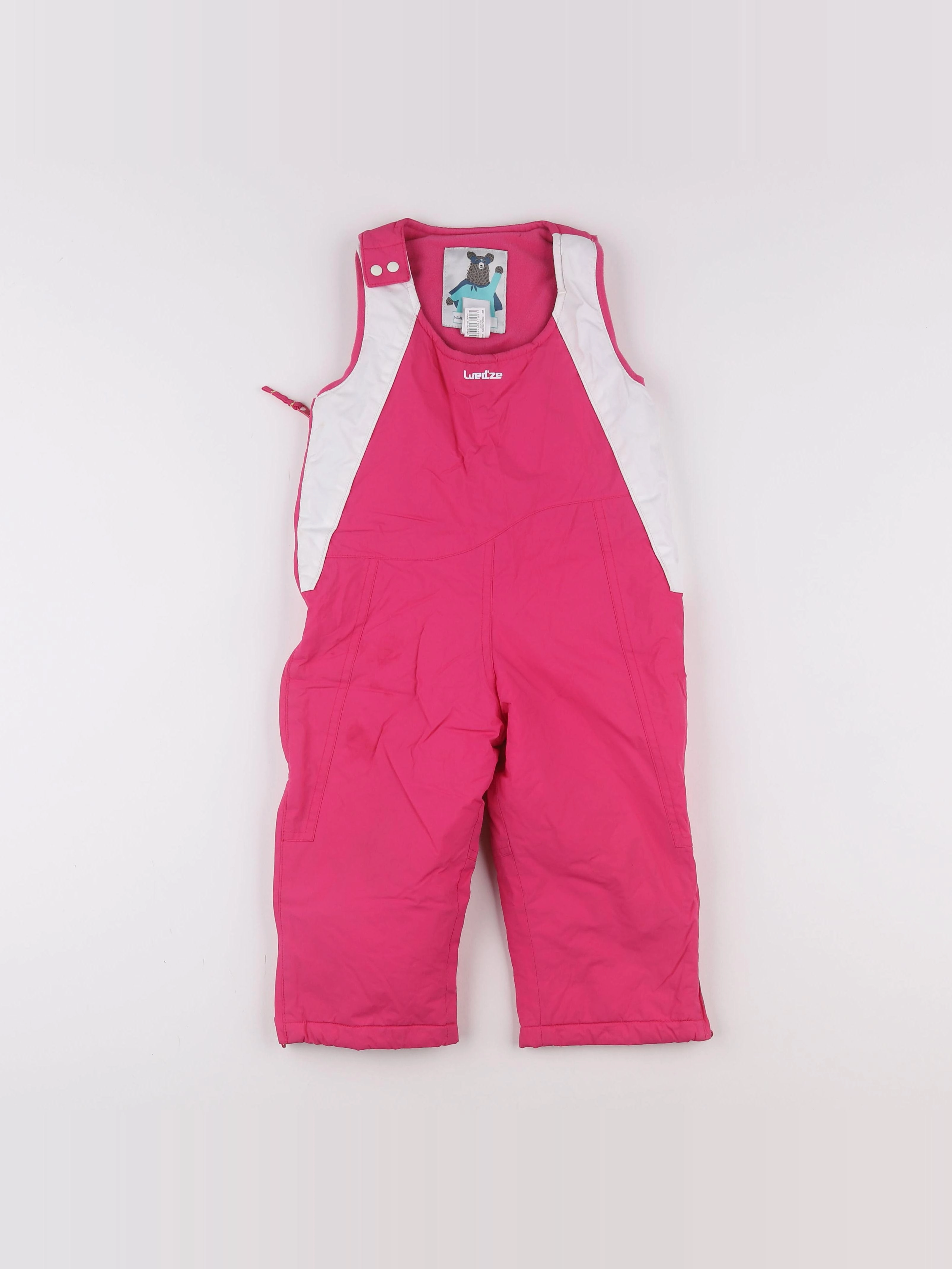 Decathlon ski - combinaison de ski rose - 18 mois