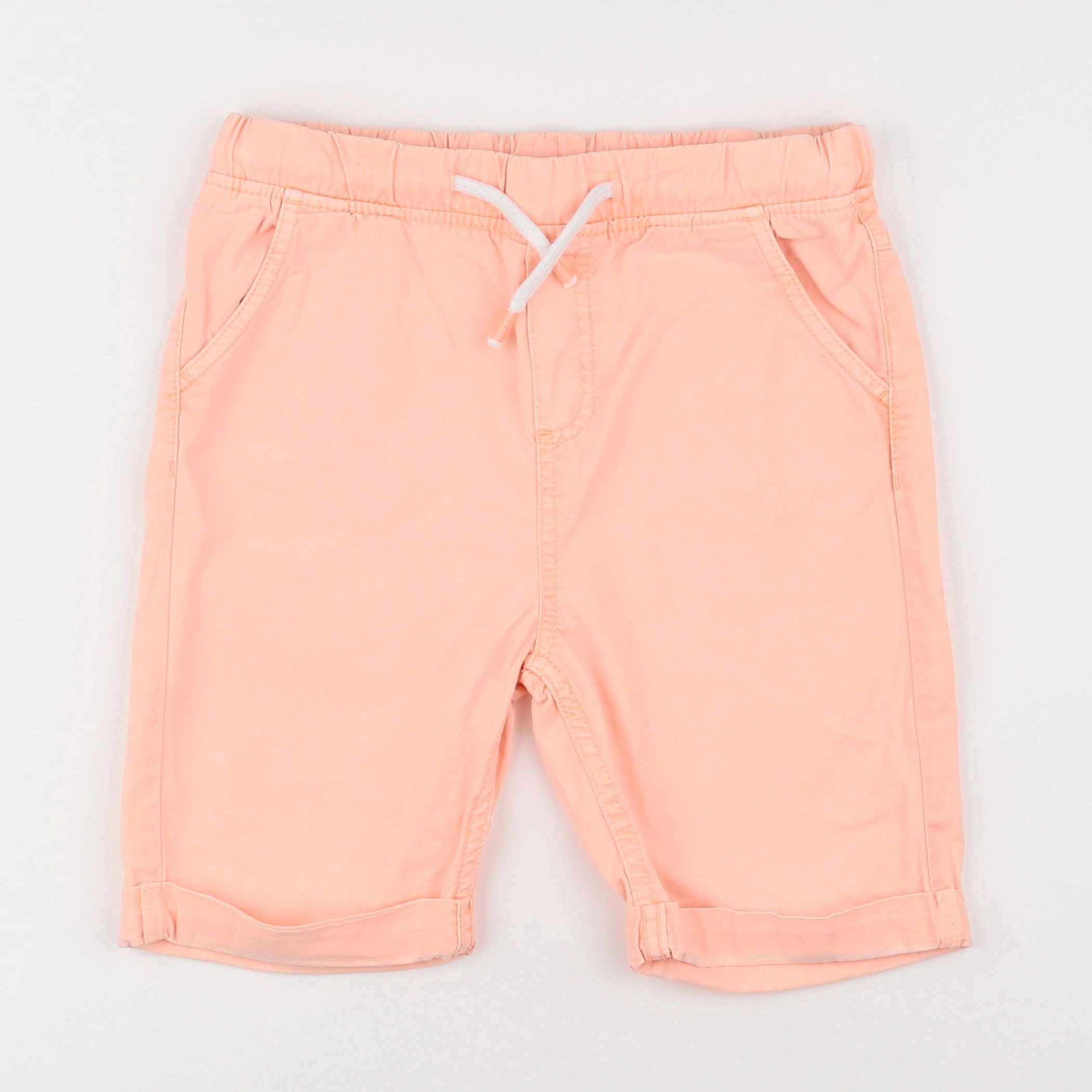 Vertbaudet - short orange - 10 ans