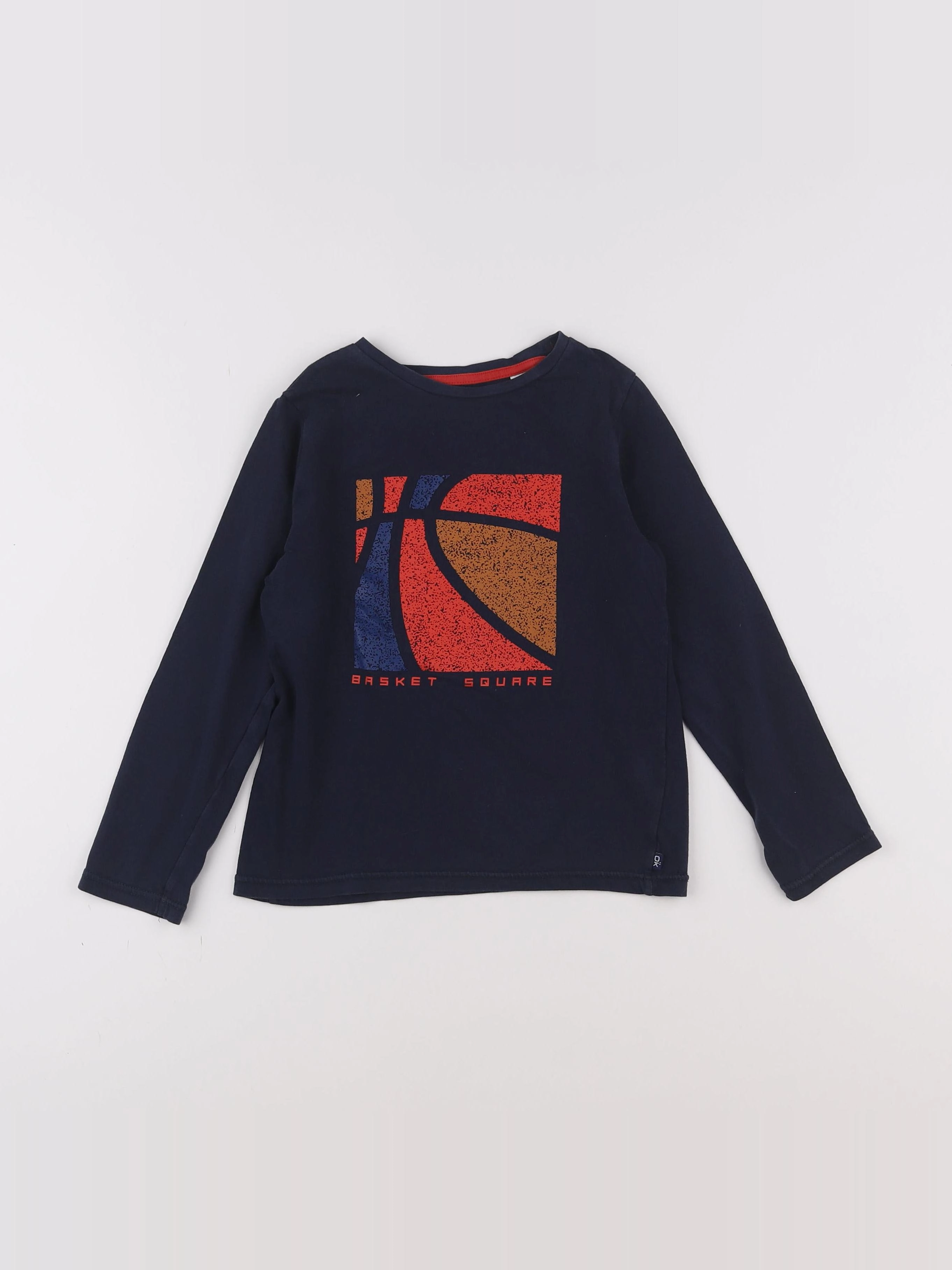Okaidi - tee-shirt bleu - 6 ans
