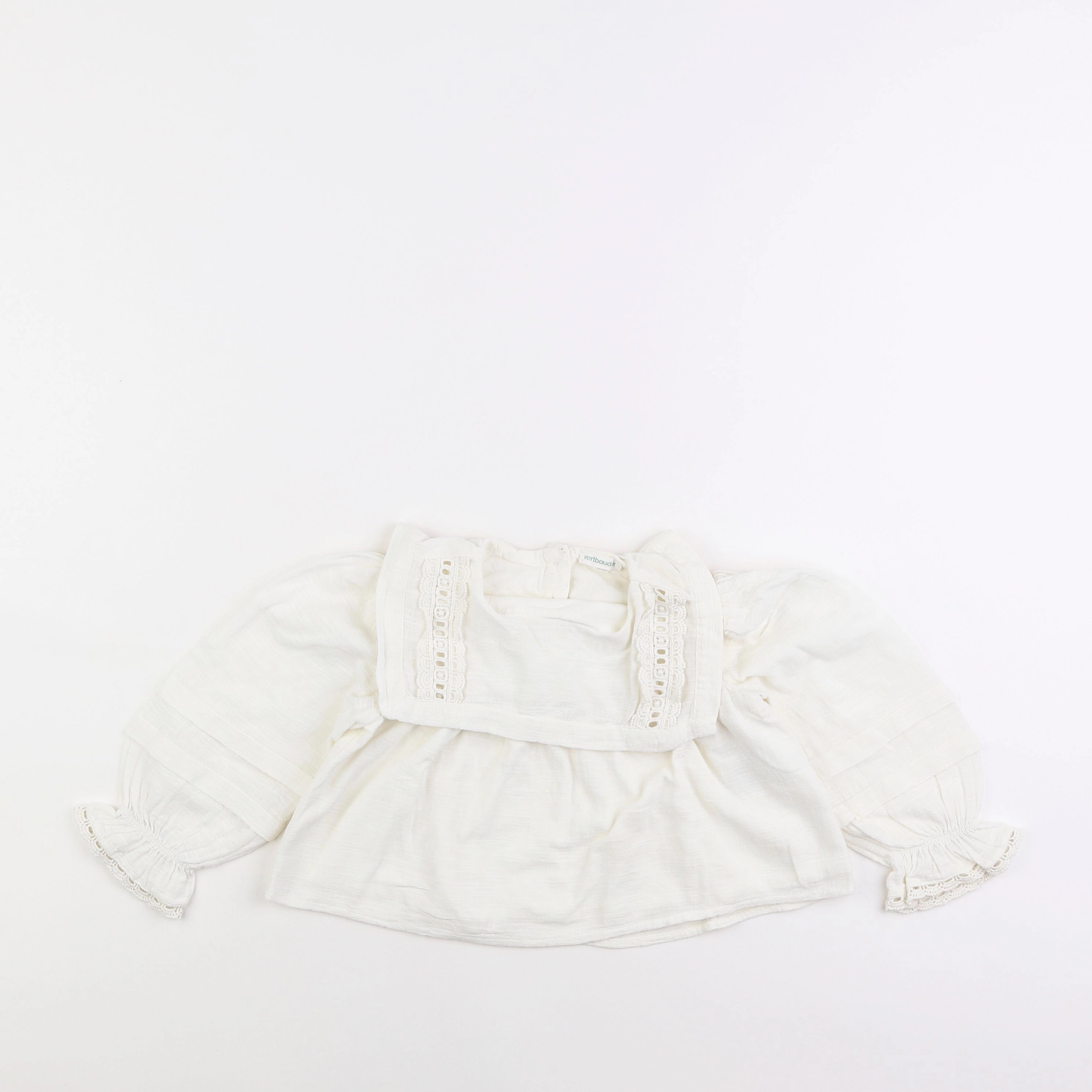 Vertbaudet - blouse blanc - 3 ans