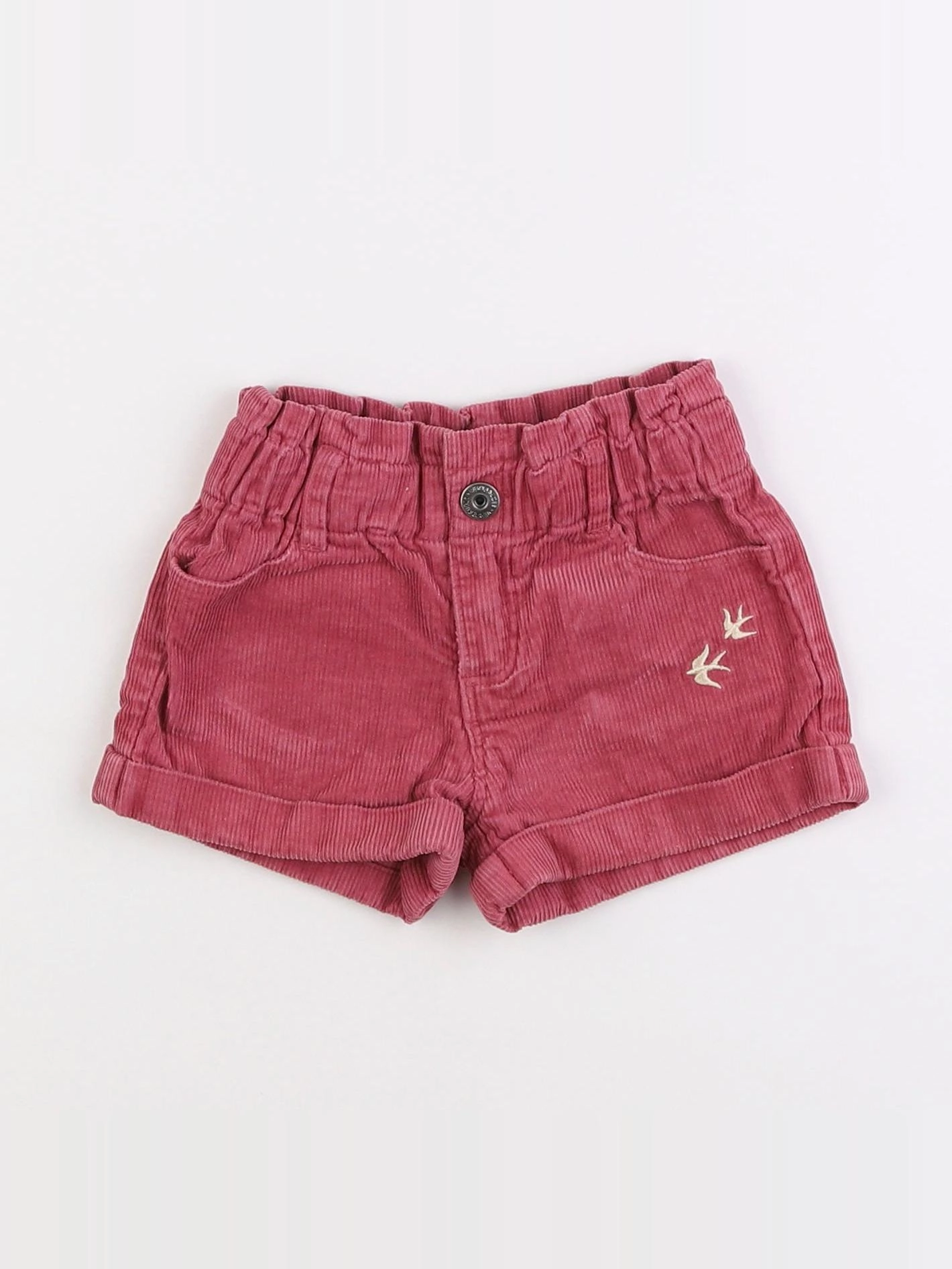 Vertbaudet - short rose - 2 ans
