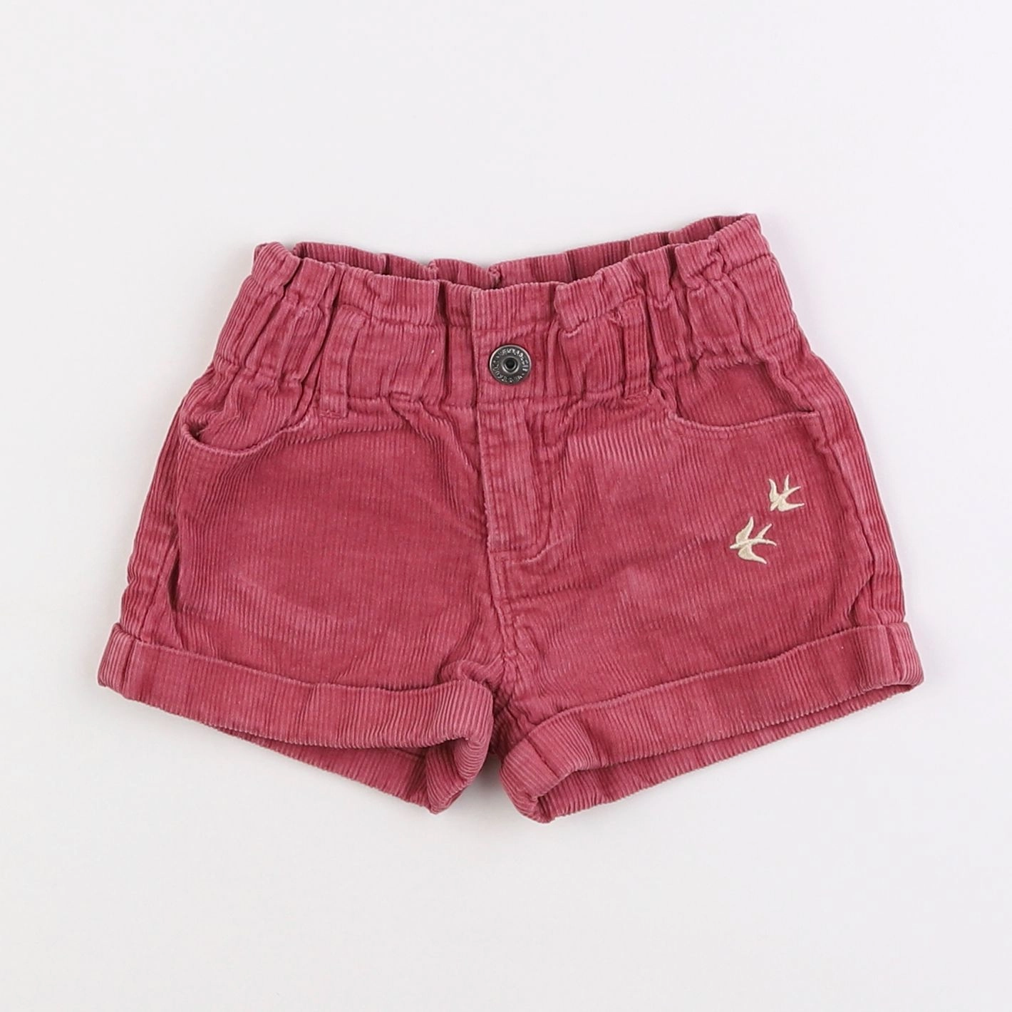 Vertbaudet - short rose - 2 ans