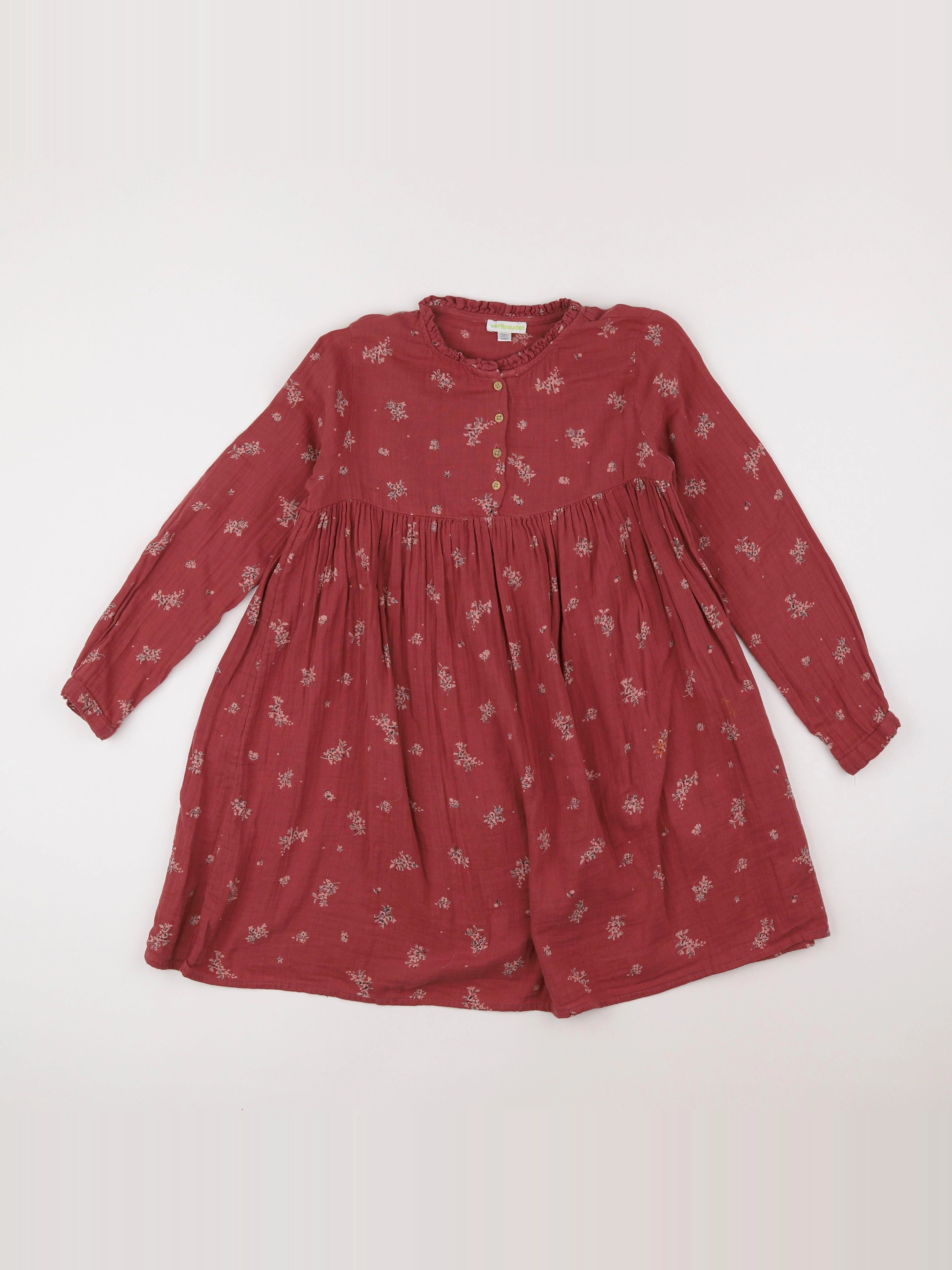 Vertbaudet - robe rose - 9 ans