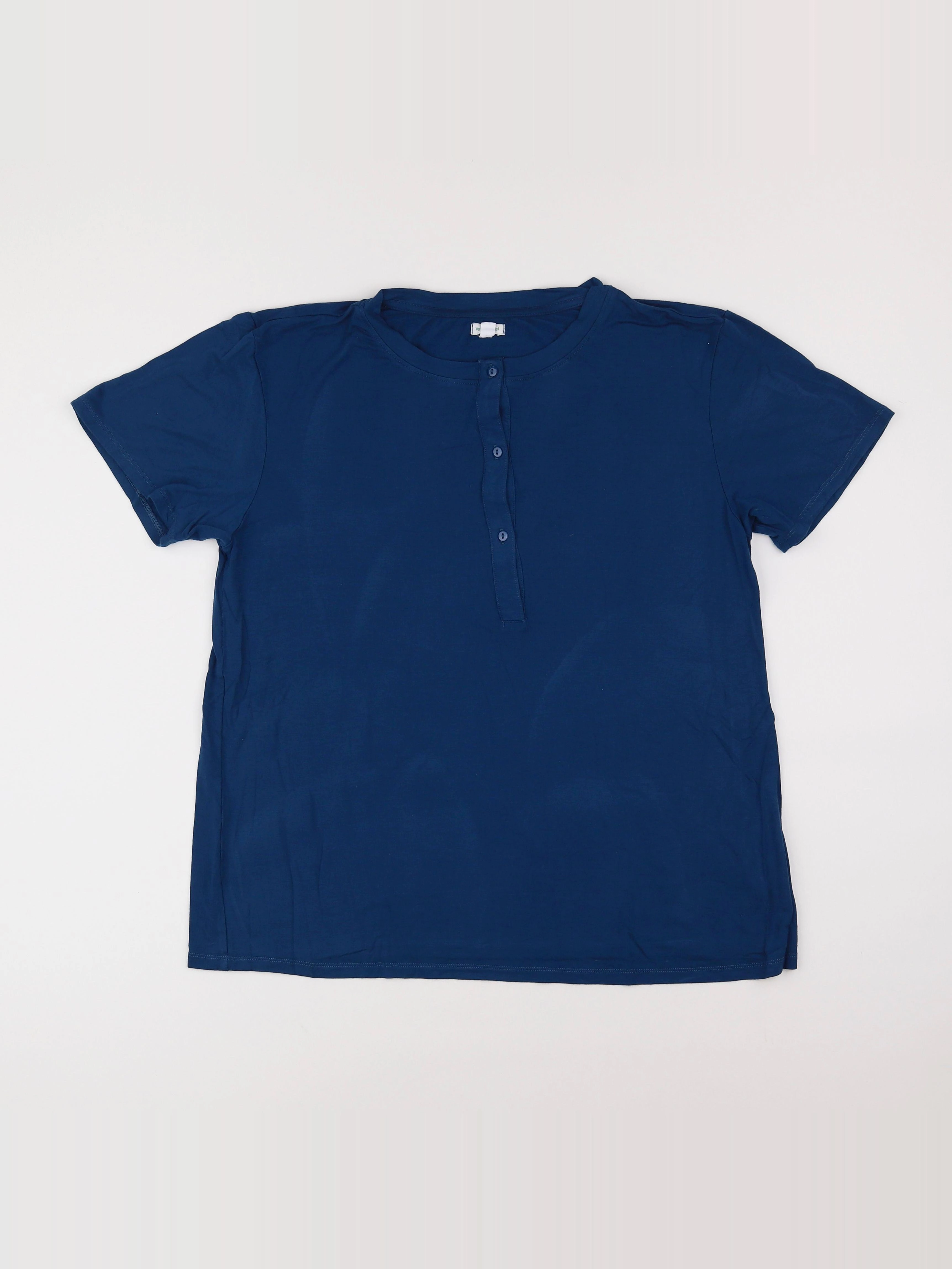 Vertbaudet - tee-shirt grossesse bleu - 42 à 44