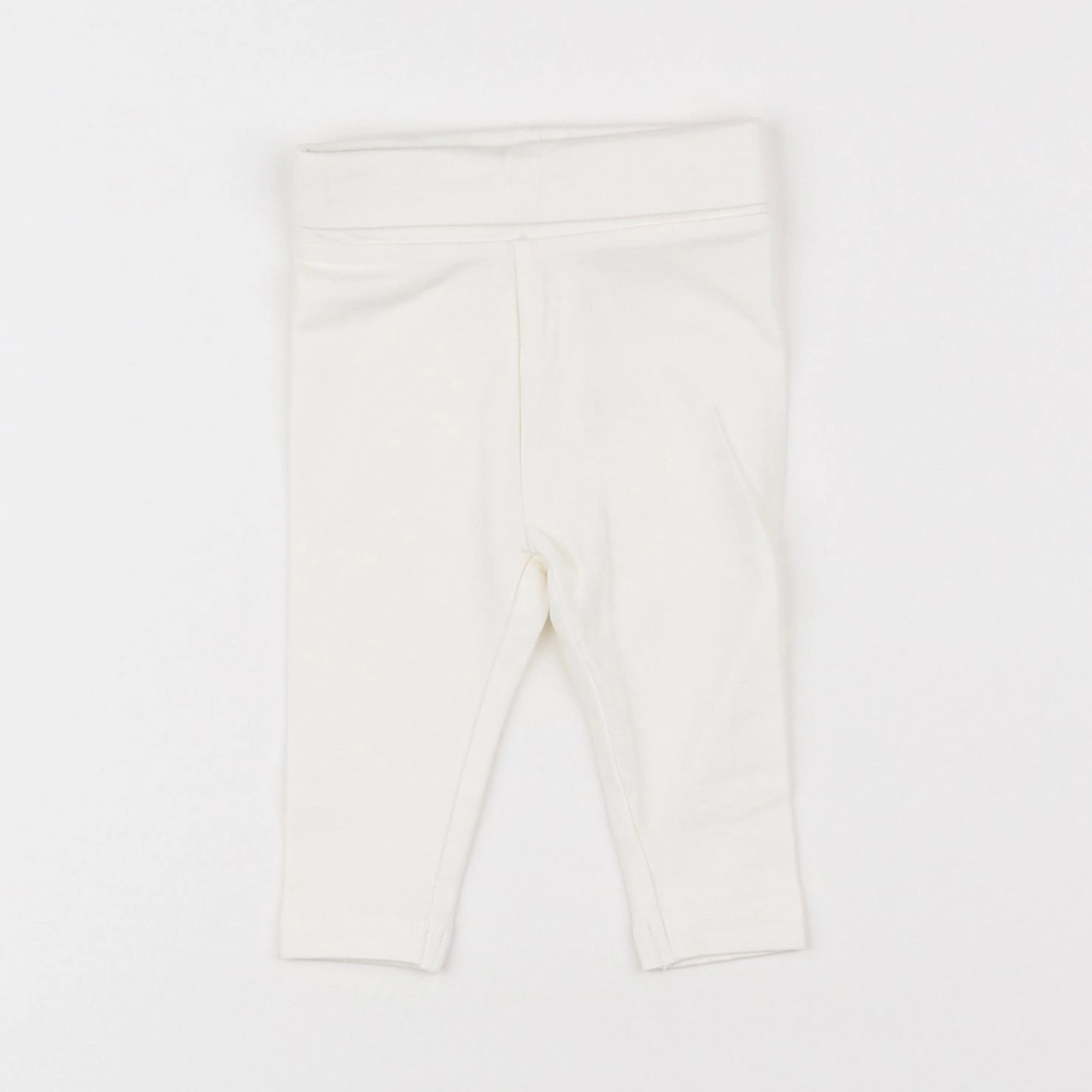 Vertbaudet - legging blanc - 1 mois