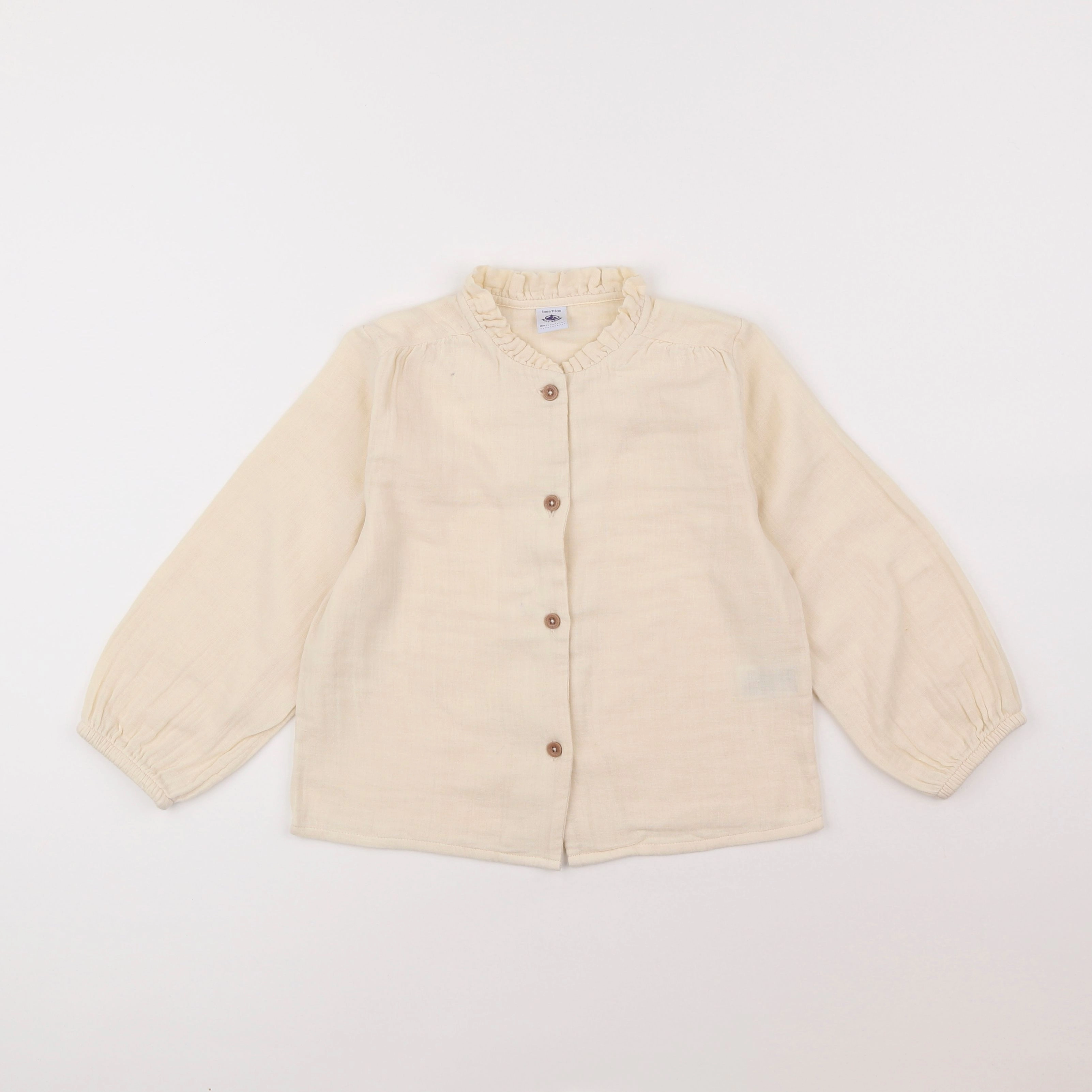 Petit Bateau - blouse beige - 5 ans