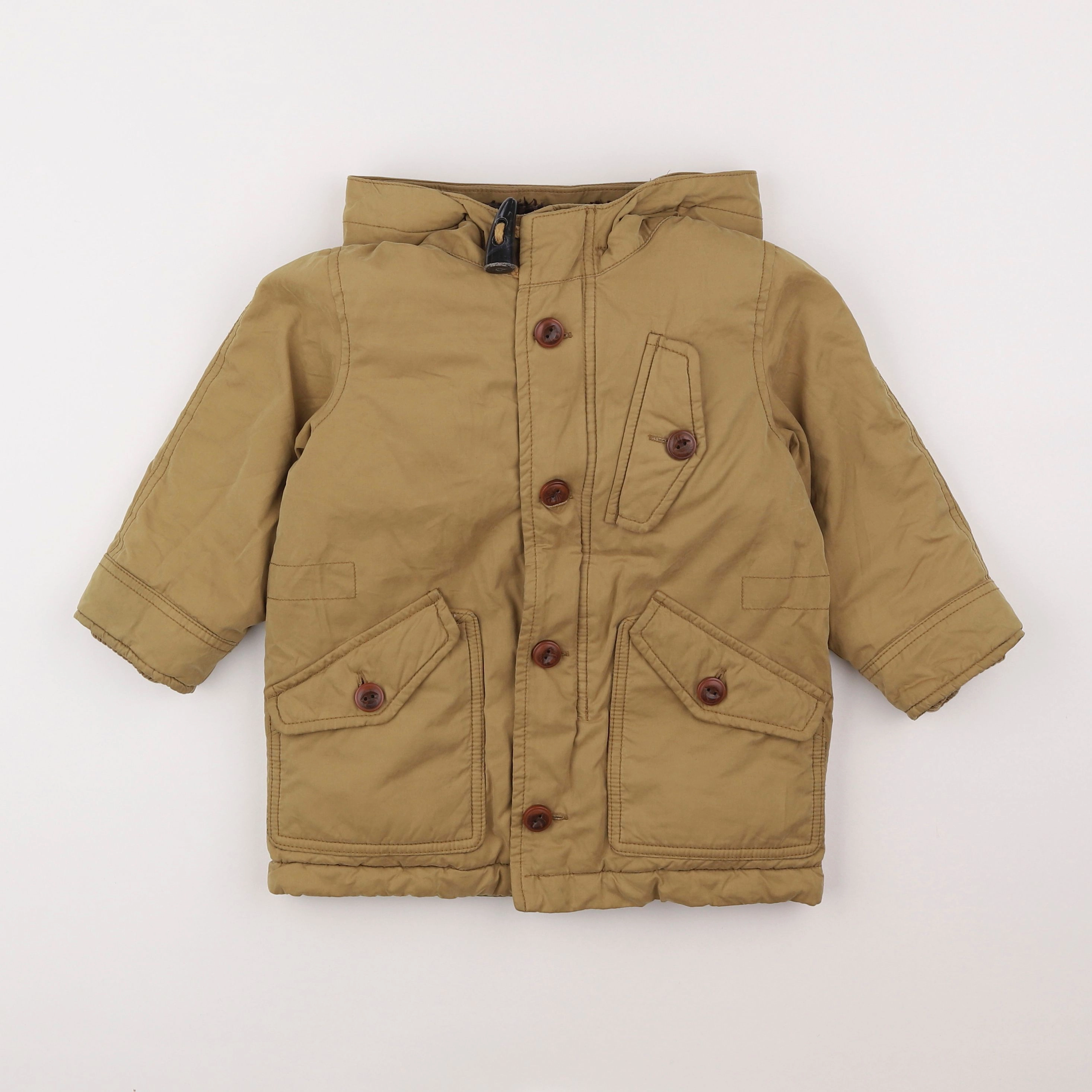 GAP - parka marron - 3 ans