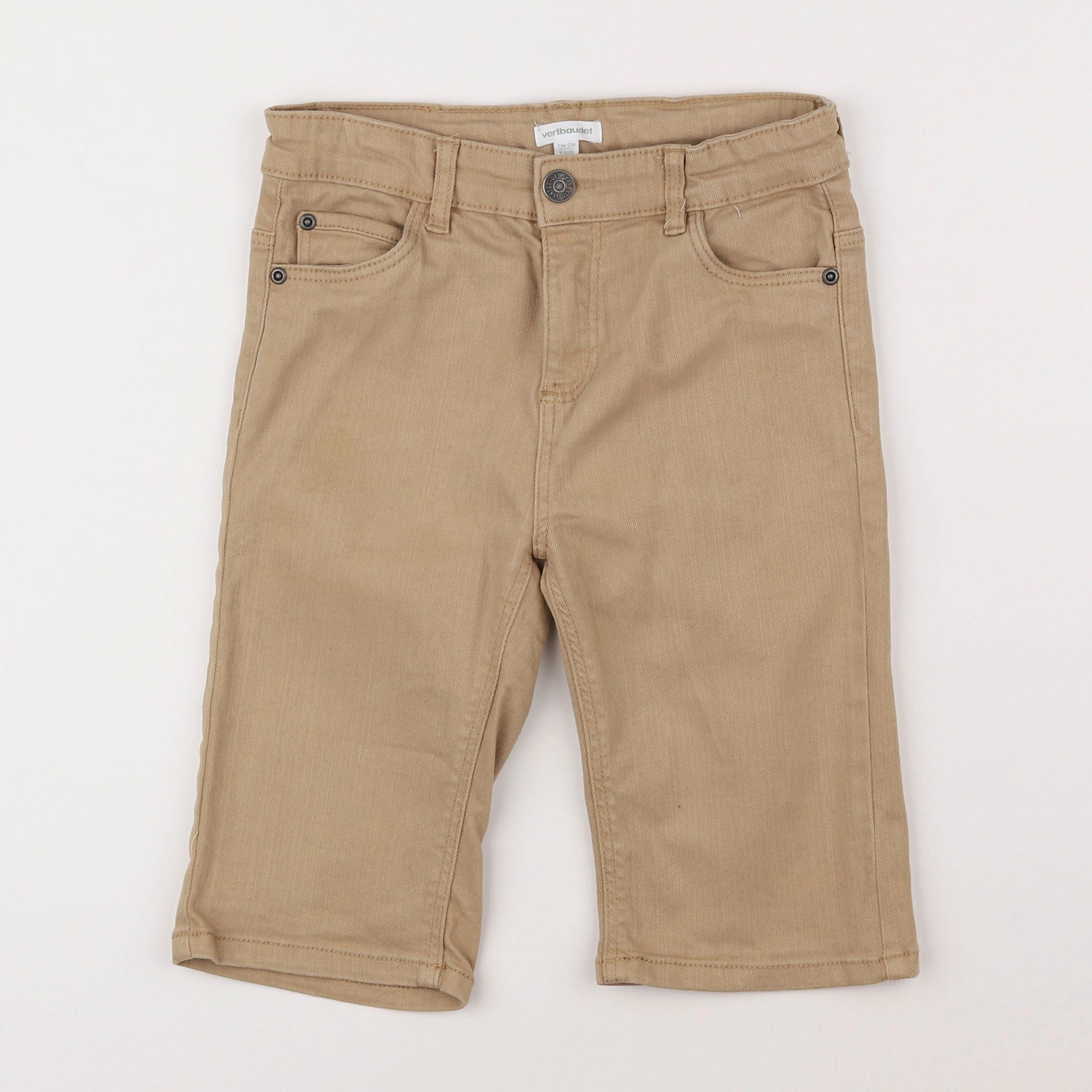 Vertbaudet - short marron - 9 ans