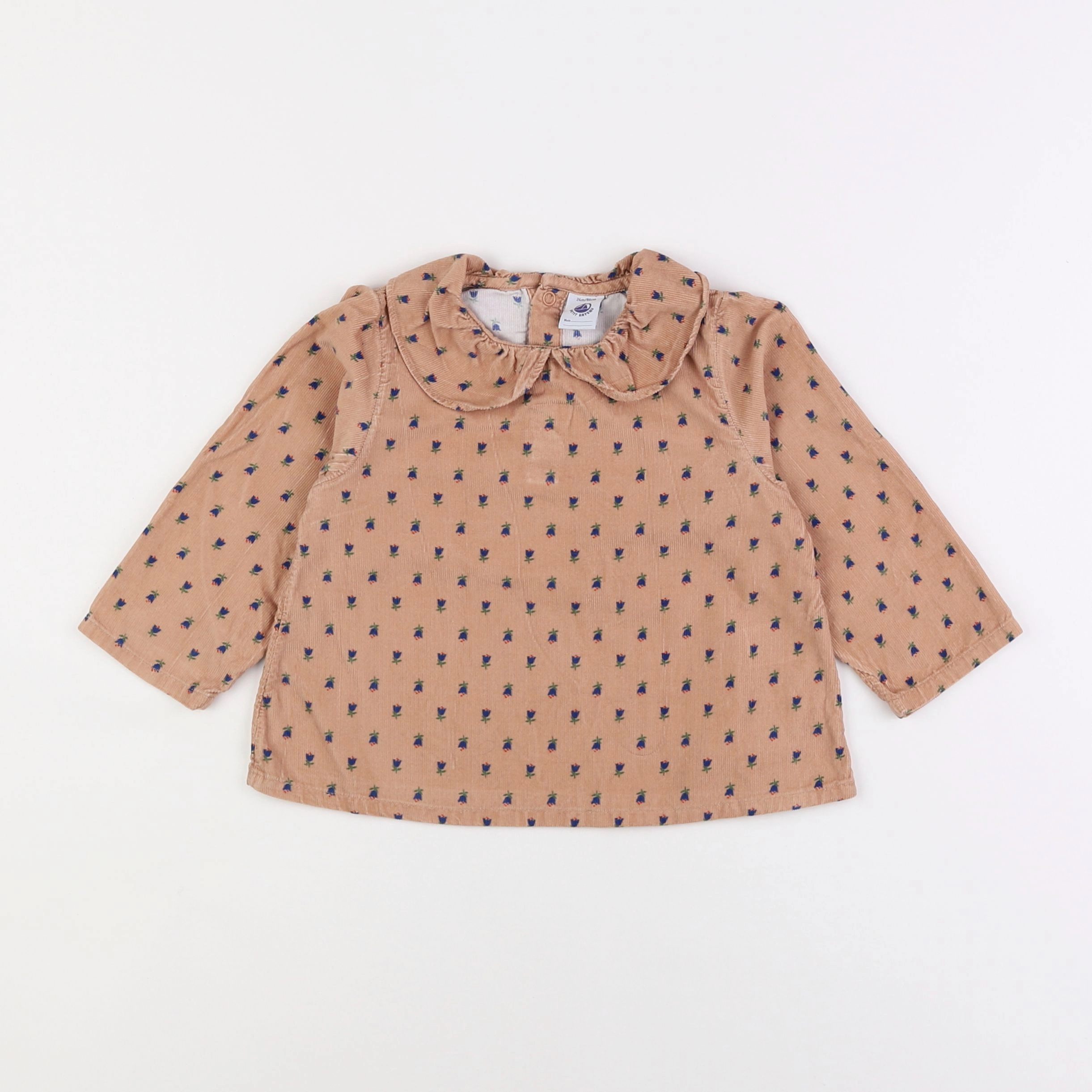 Petit Bateau - blouse rose - 2 ans