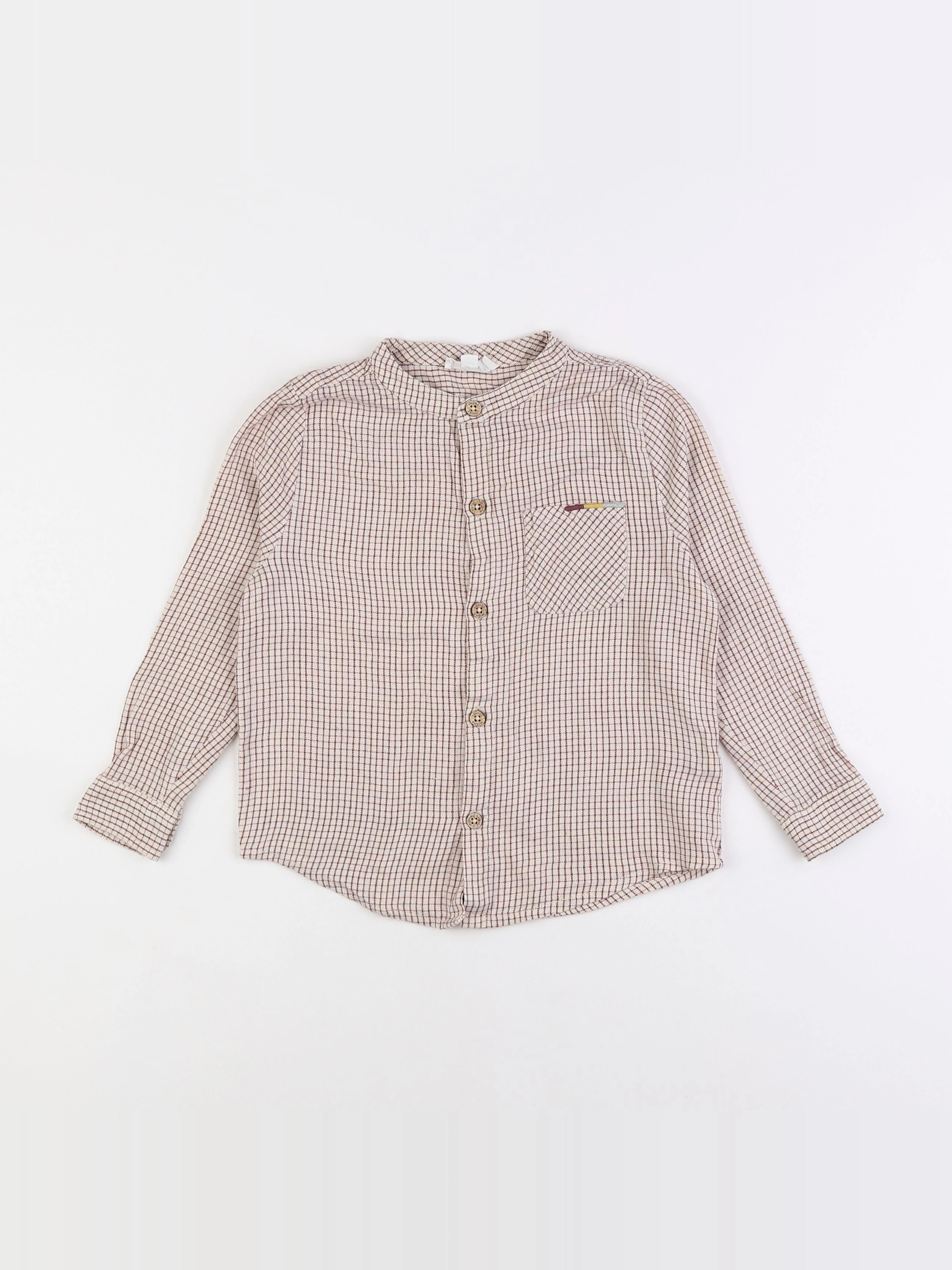 Louise Misha - chemise marron - 5 ans