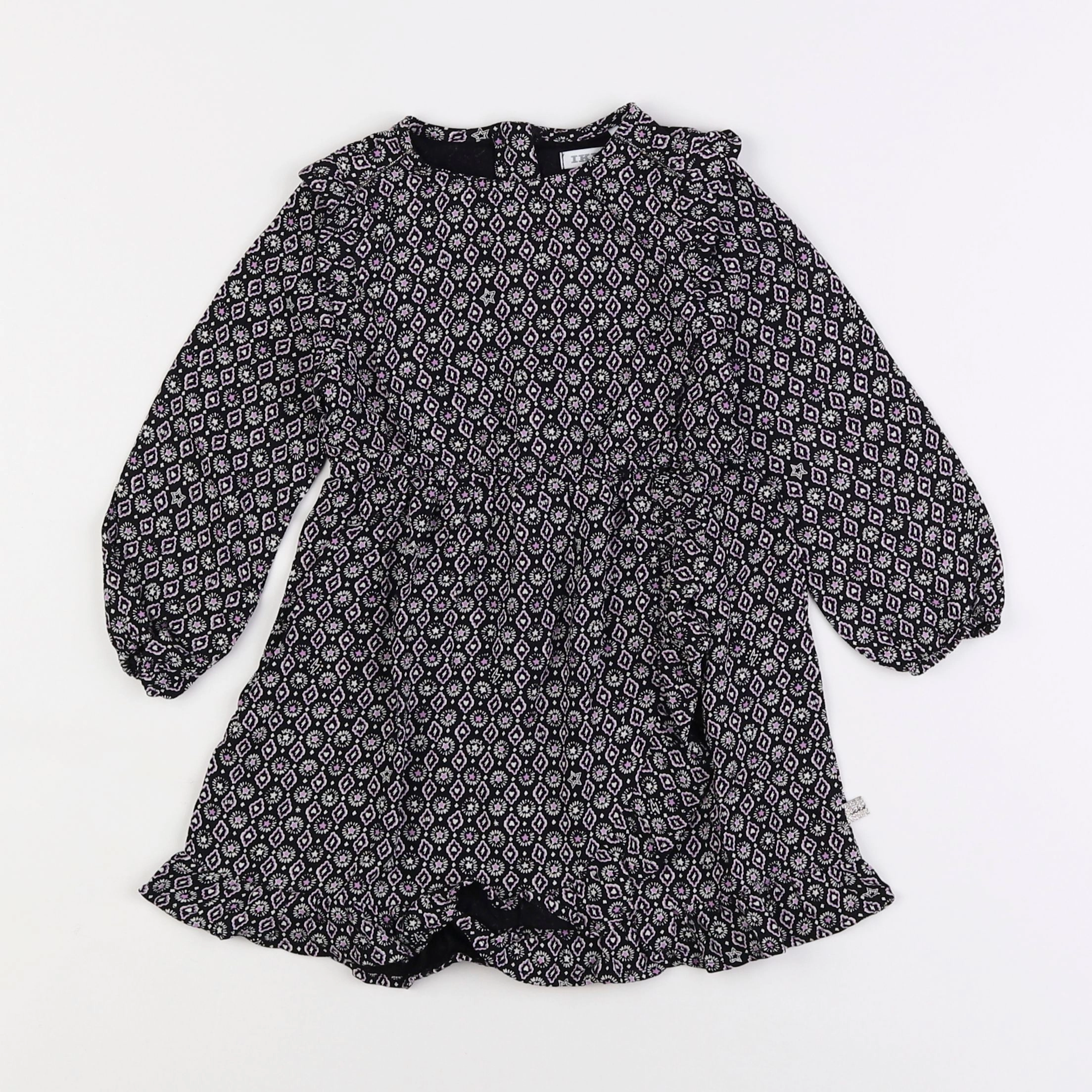 IKKS - robe noir - 2 ans