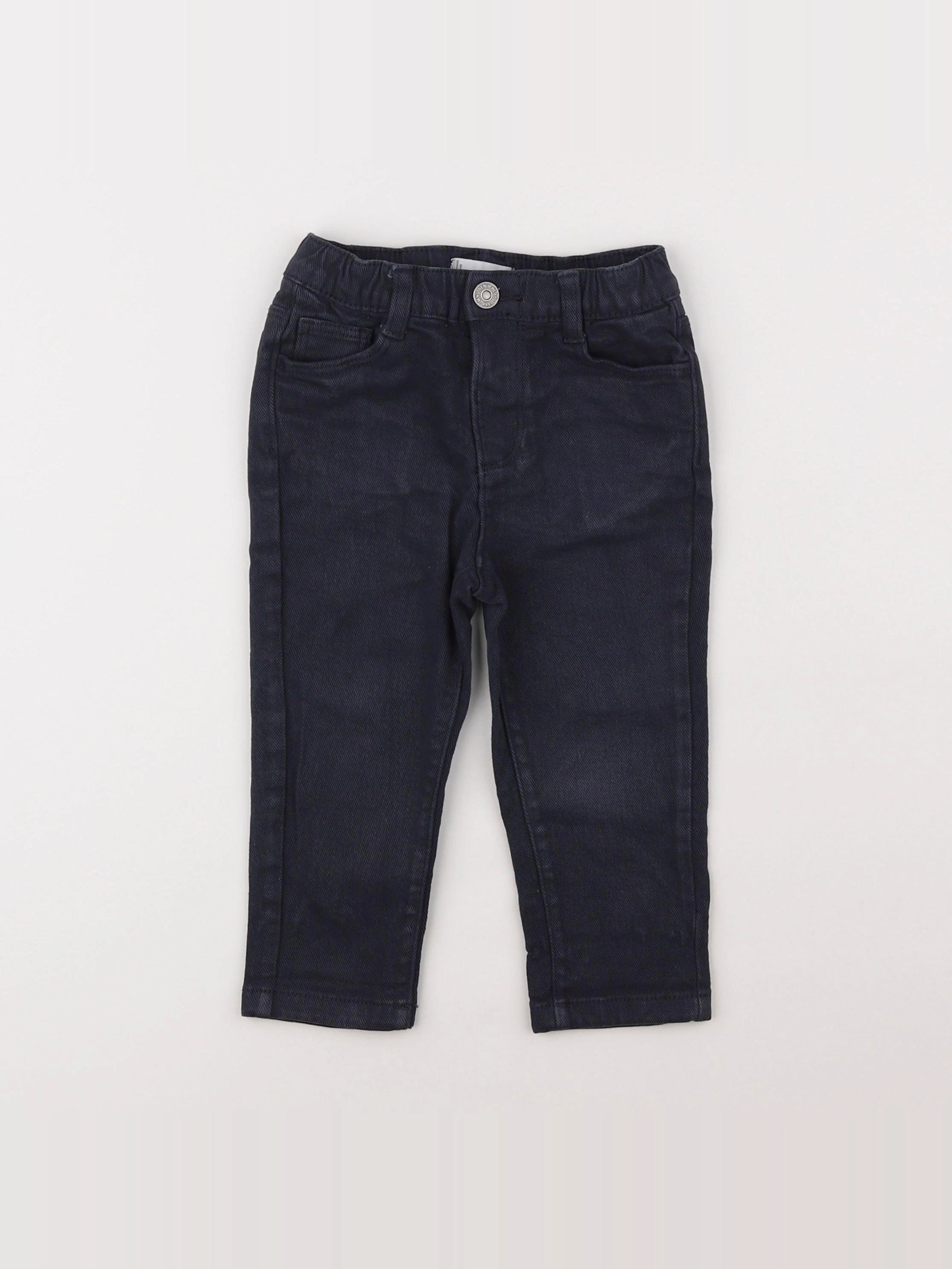 Mango - jean noir - 12/18 mois