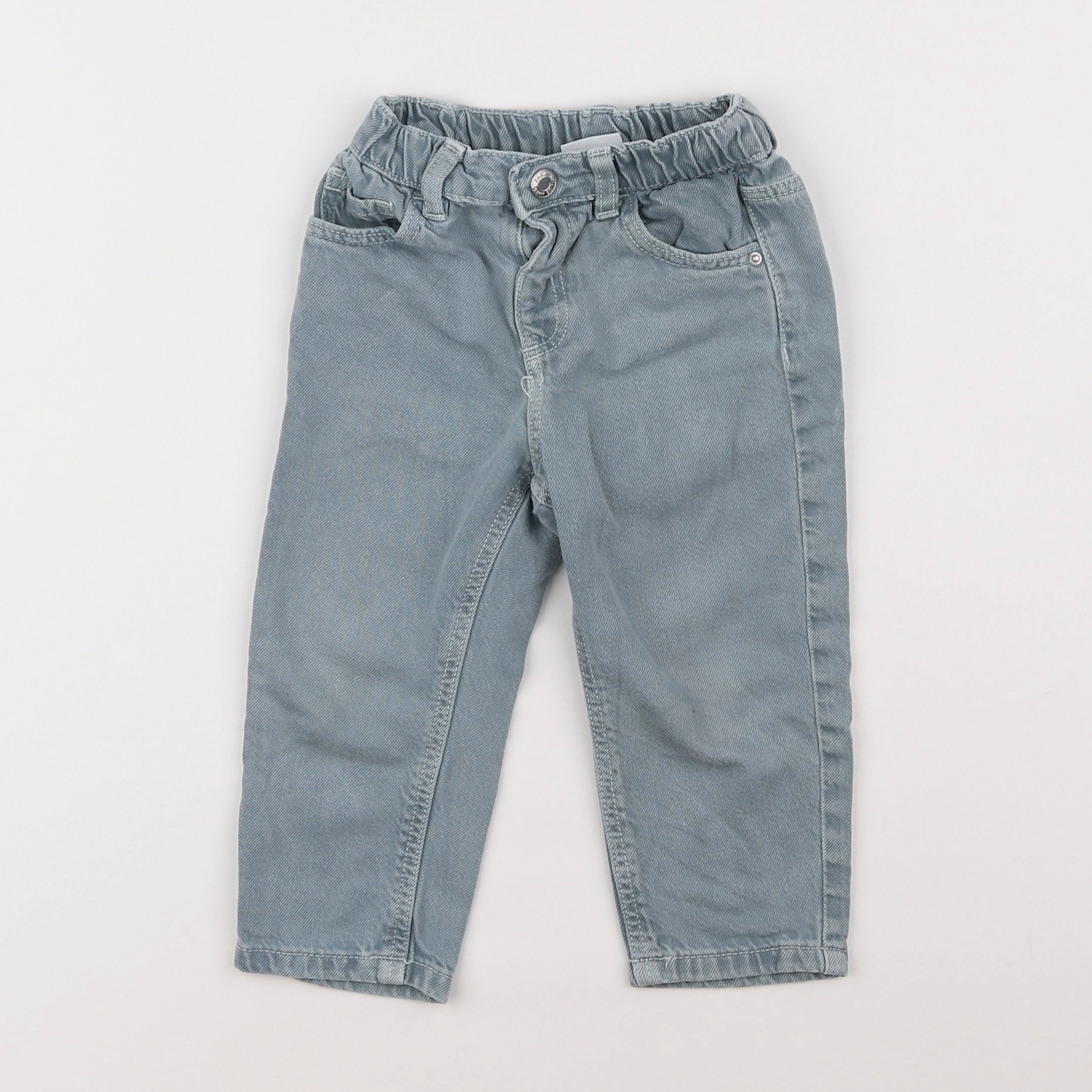 Zara - pantalon vert - 12/18 mois