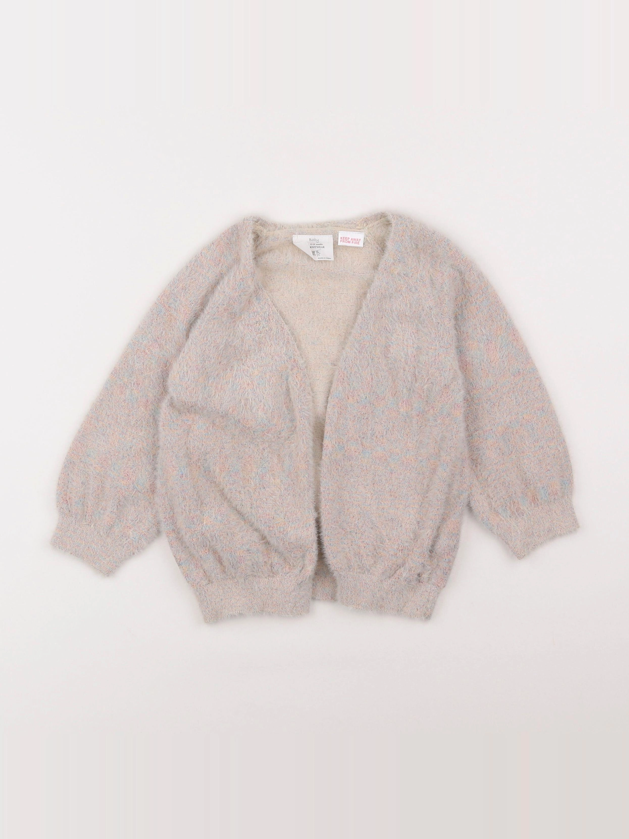 Zara - gilet beige - 12/18 mois