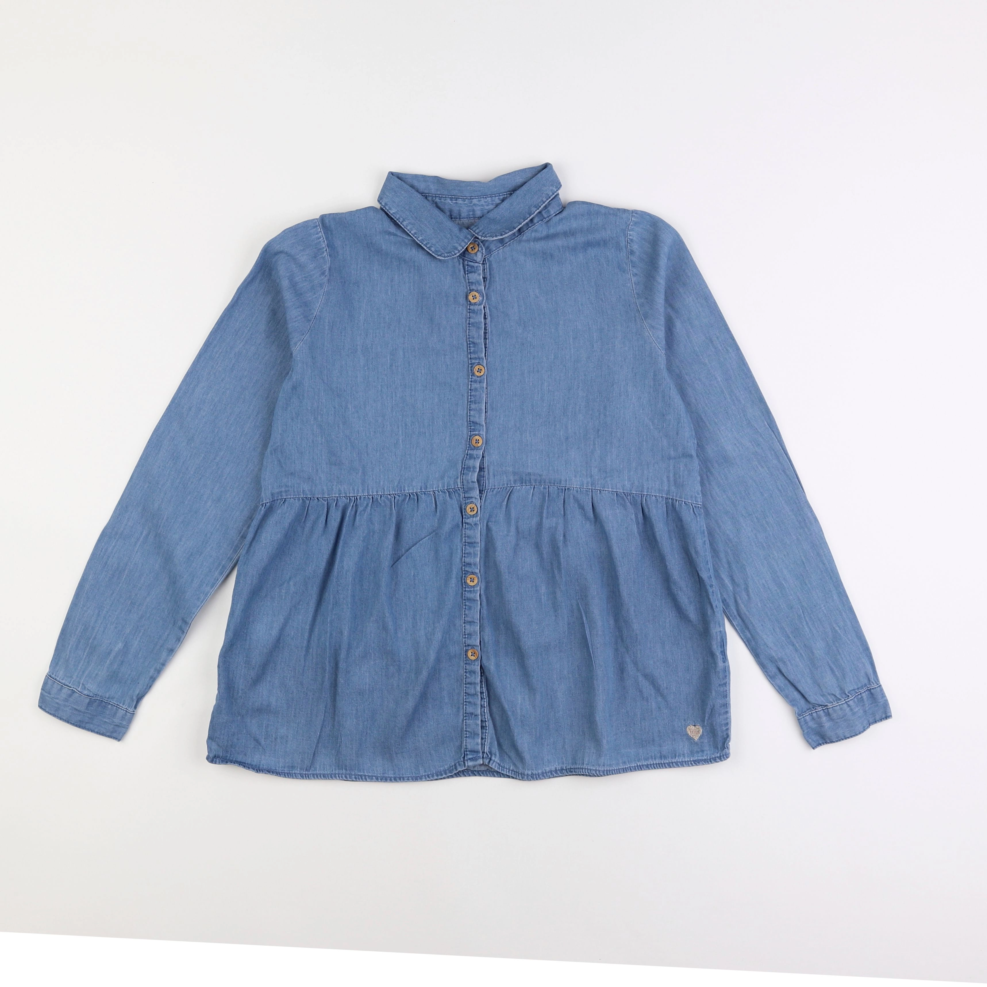 Vertbaudet - chemise bleu - 12 ans