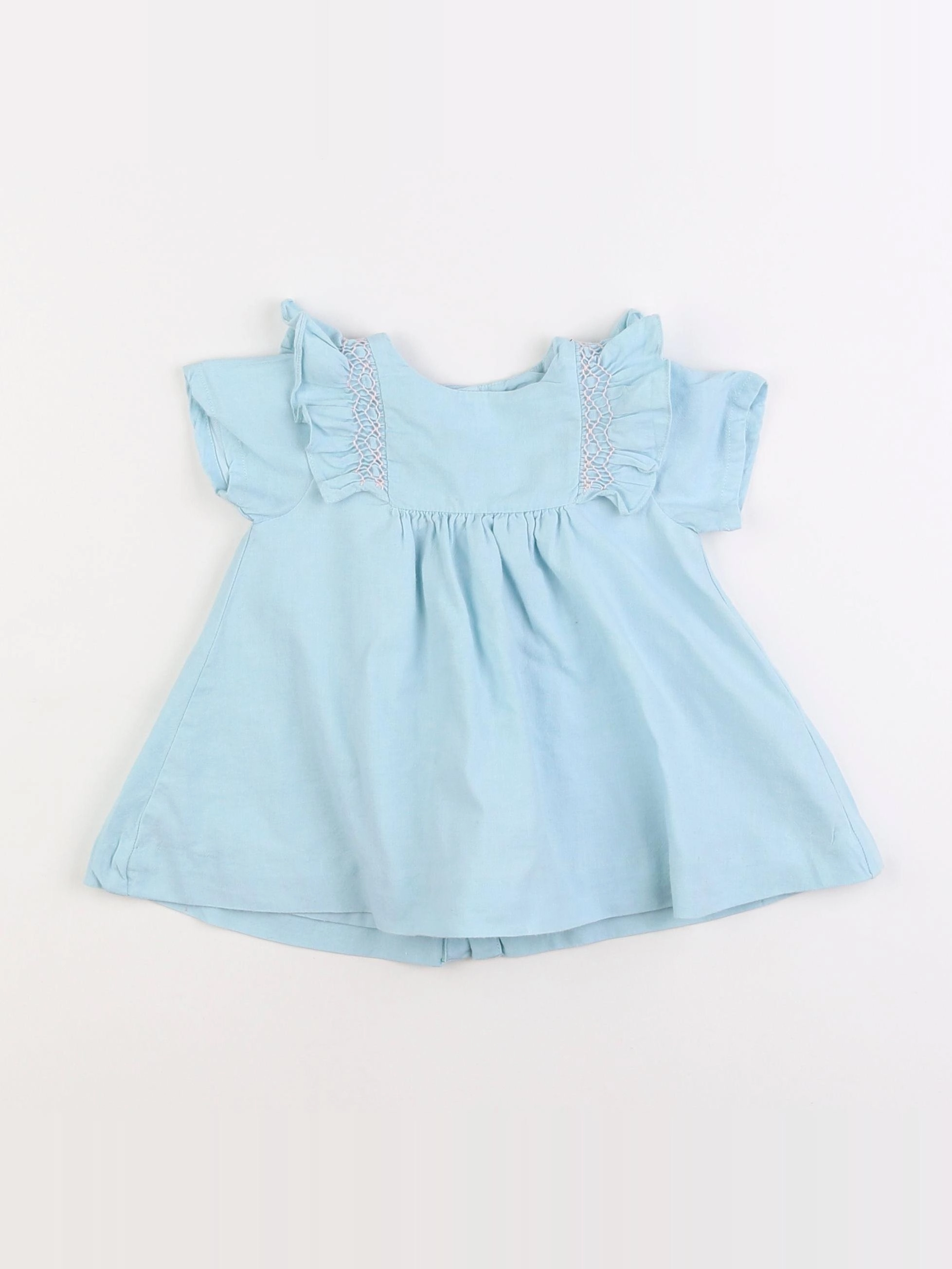 Jacadi - robe vert - 6 mois