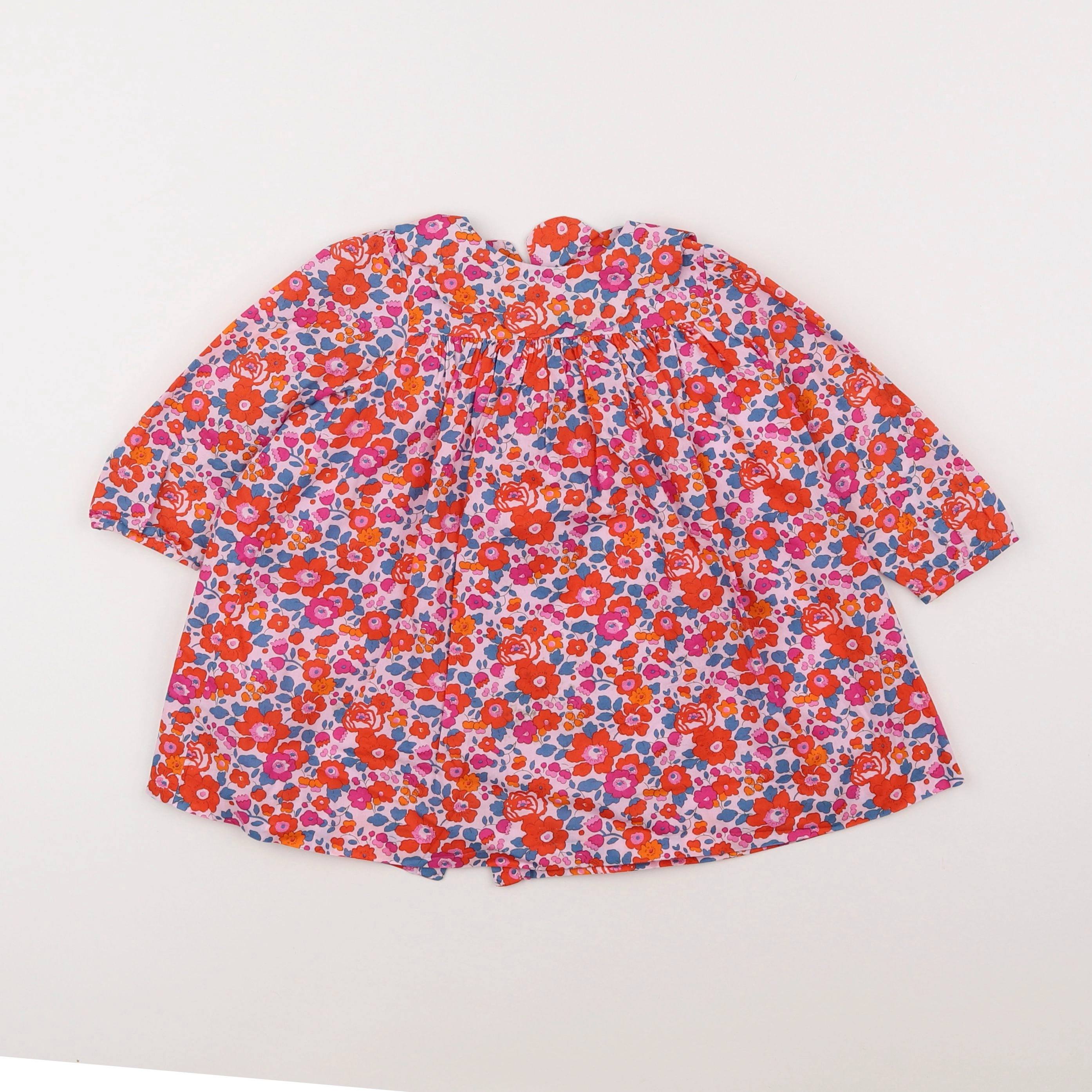 Jacadi - robe liberty multicolore - 18 mois