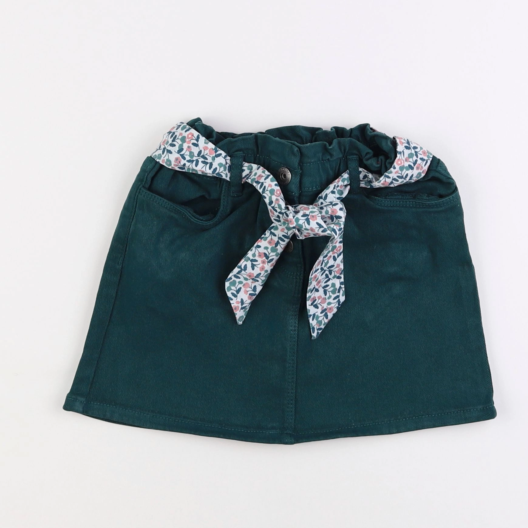 Vertbaudet - jupe vert - 6 ans