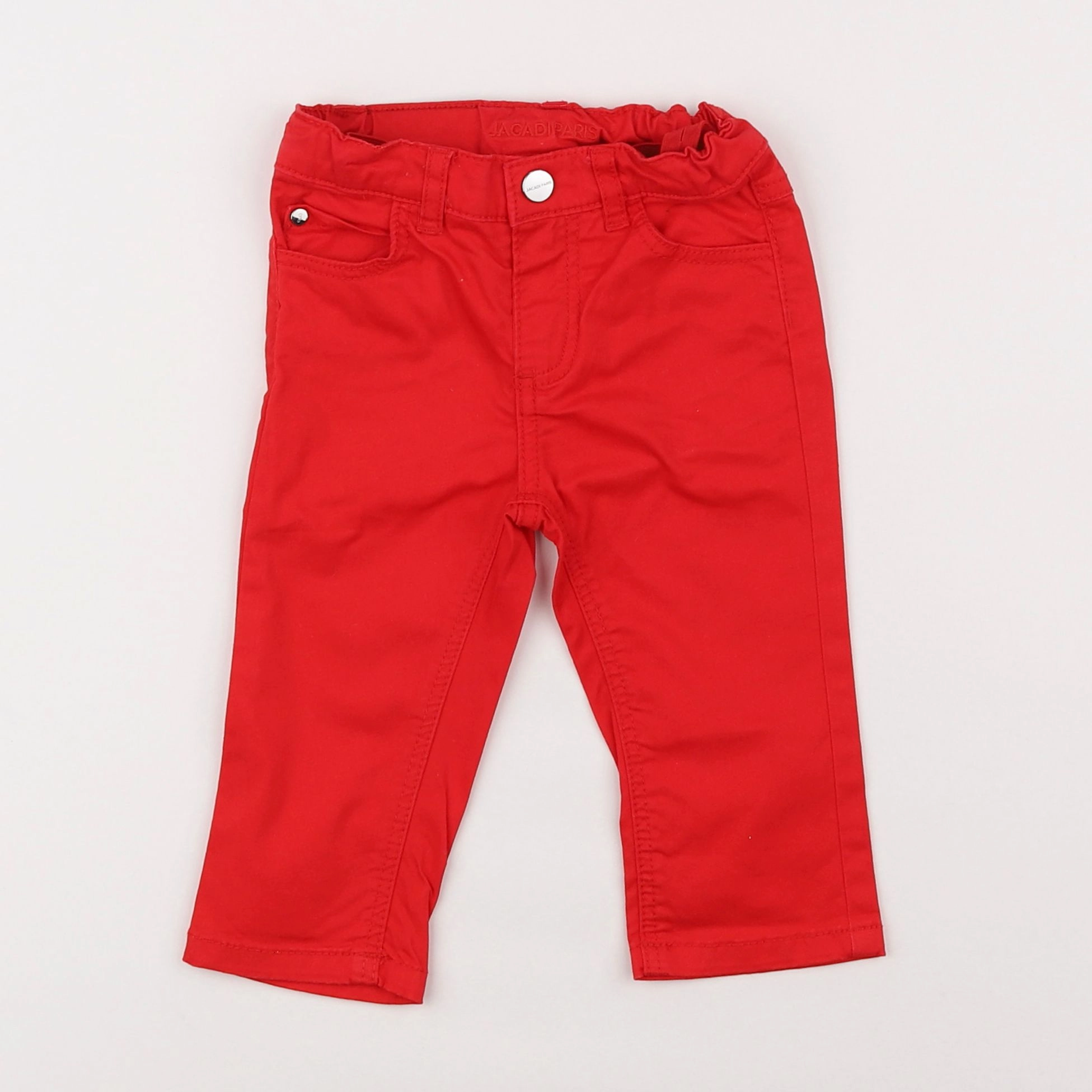 Jacadi - pantalon rouge - 12 mois