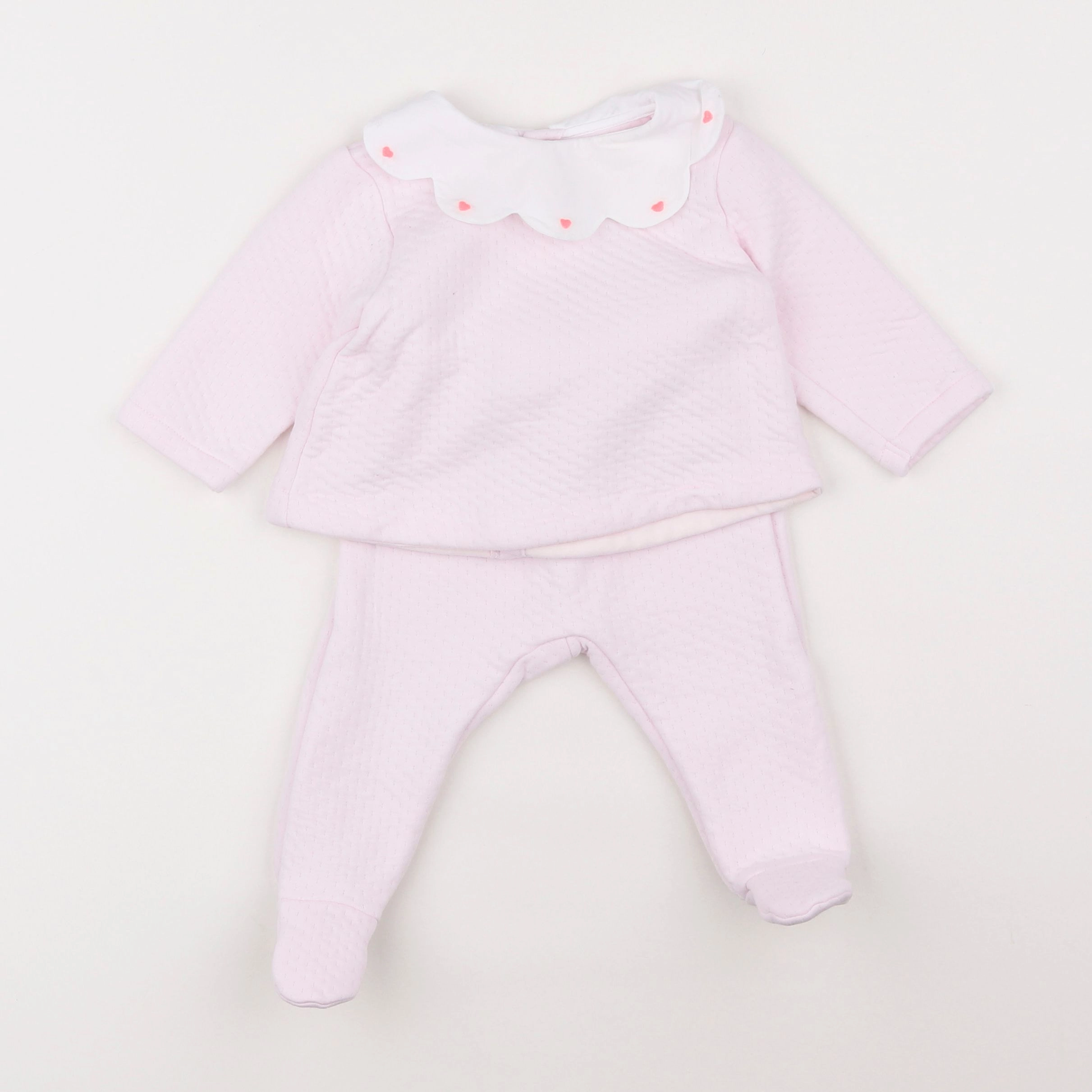 Jacadi - ensemble rose - 6 mois