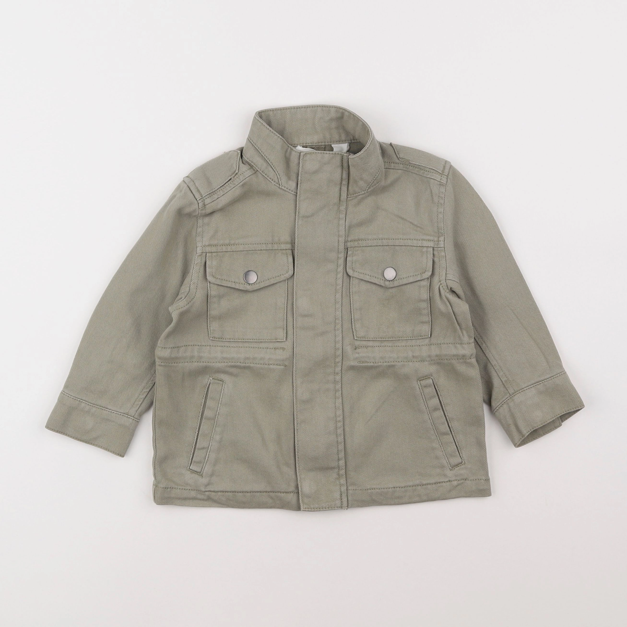 H&M - veste vert - 18 mois à 2 ans