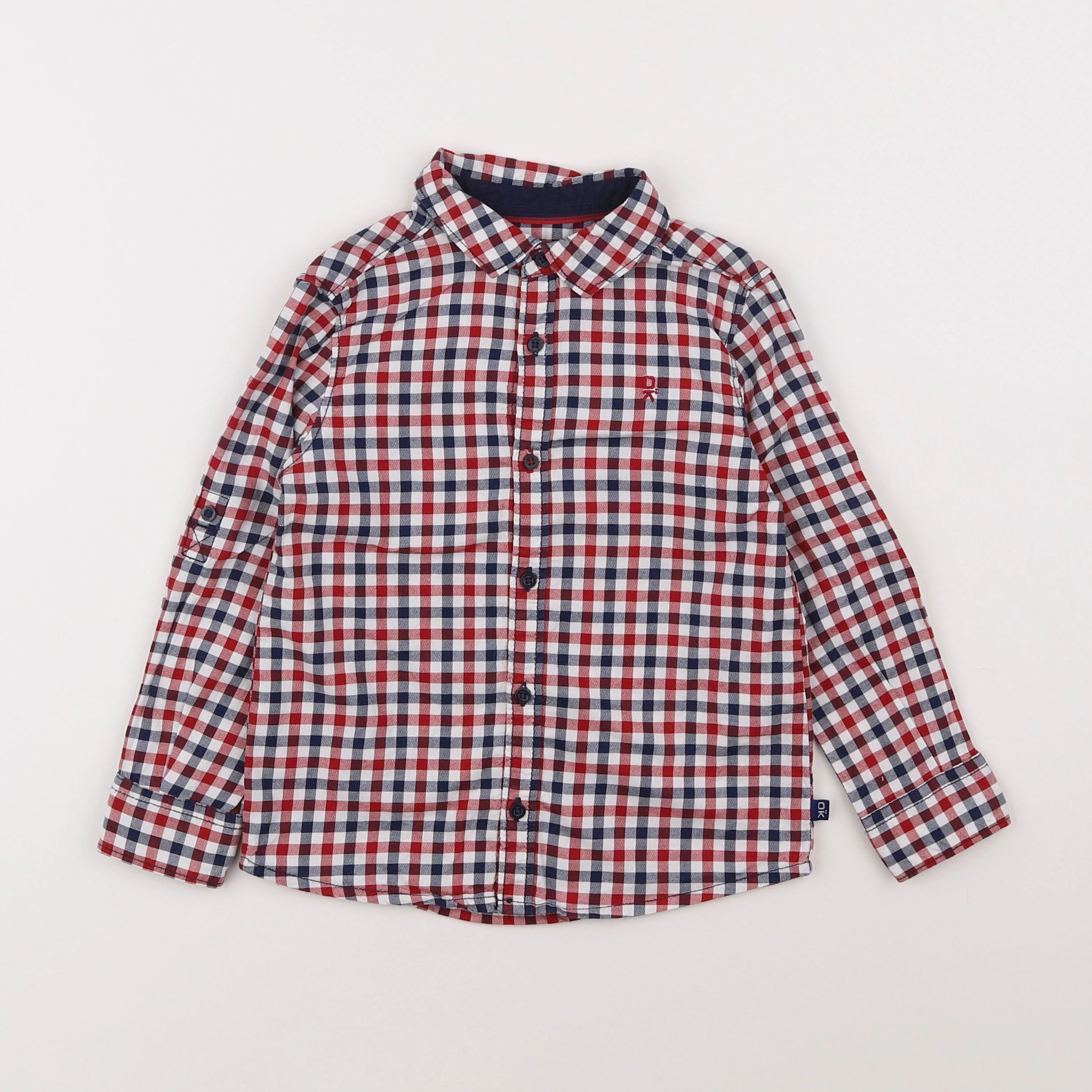 Okaidi - chemise multicolore - 3 ans