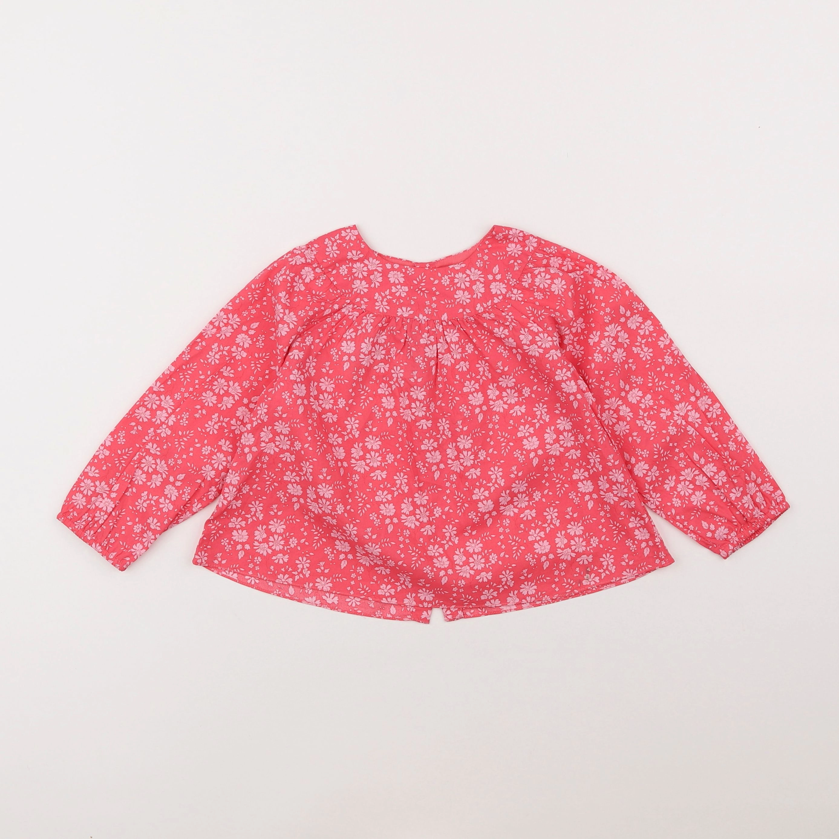 Jacadi - blouse liberty rose - 18 mois