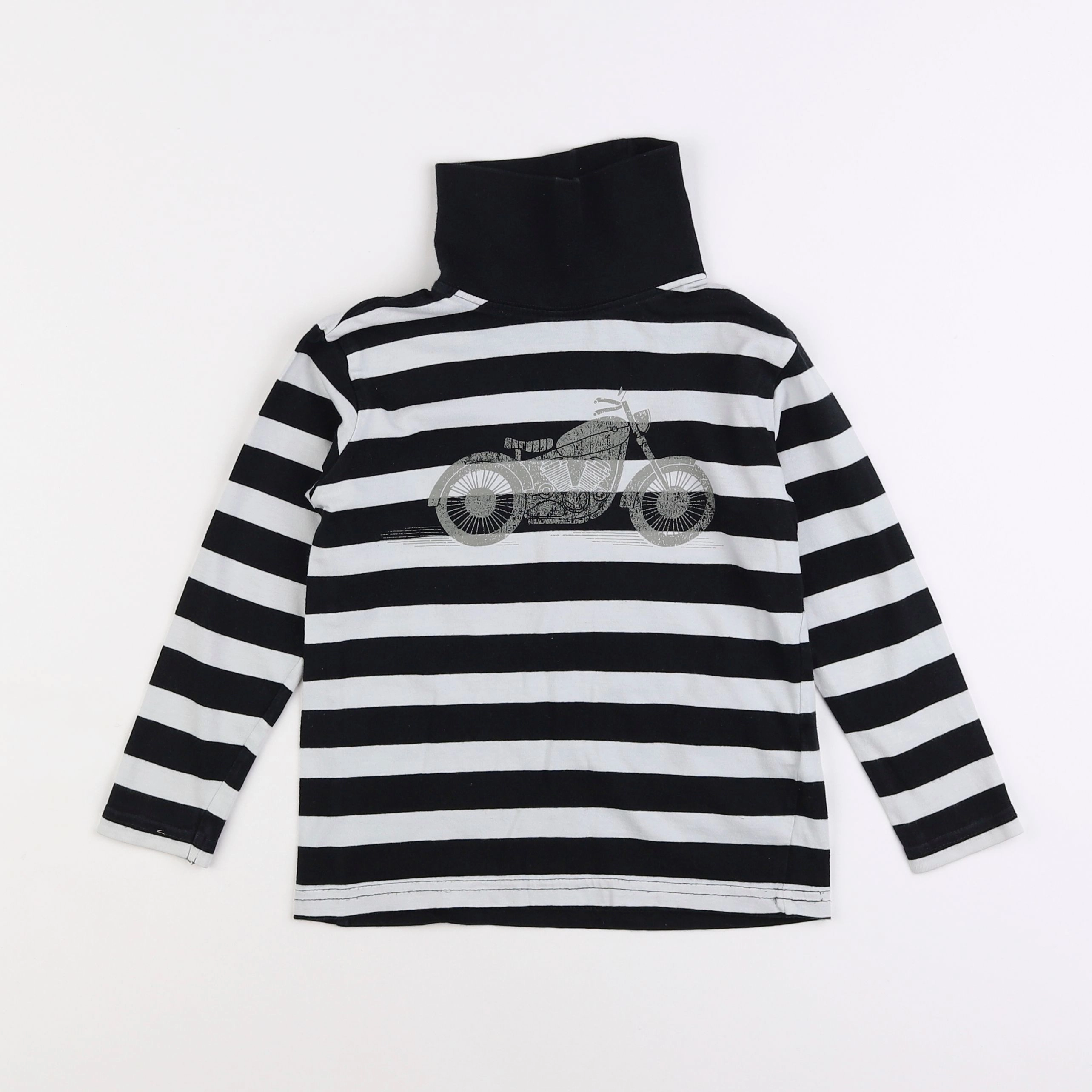 Vertbaudet - sous-pull noir - 6 ans