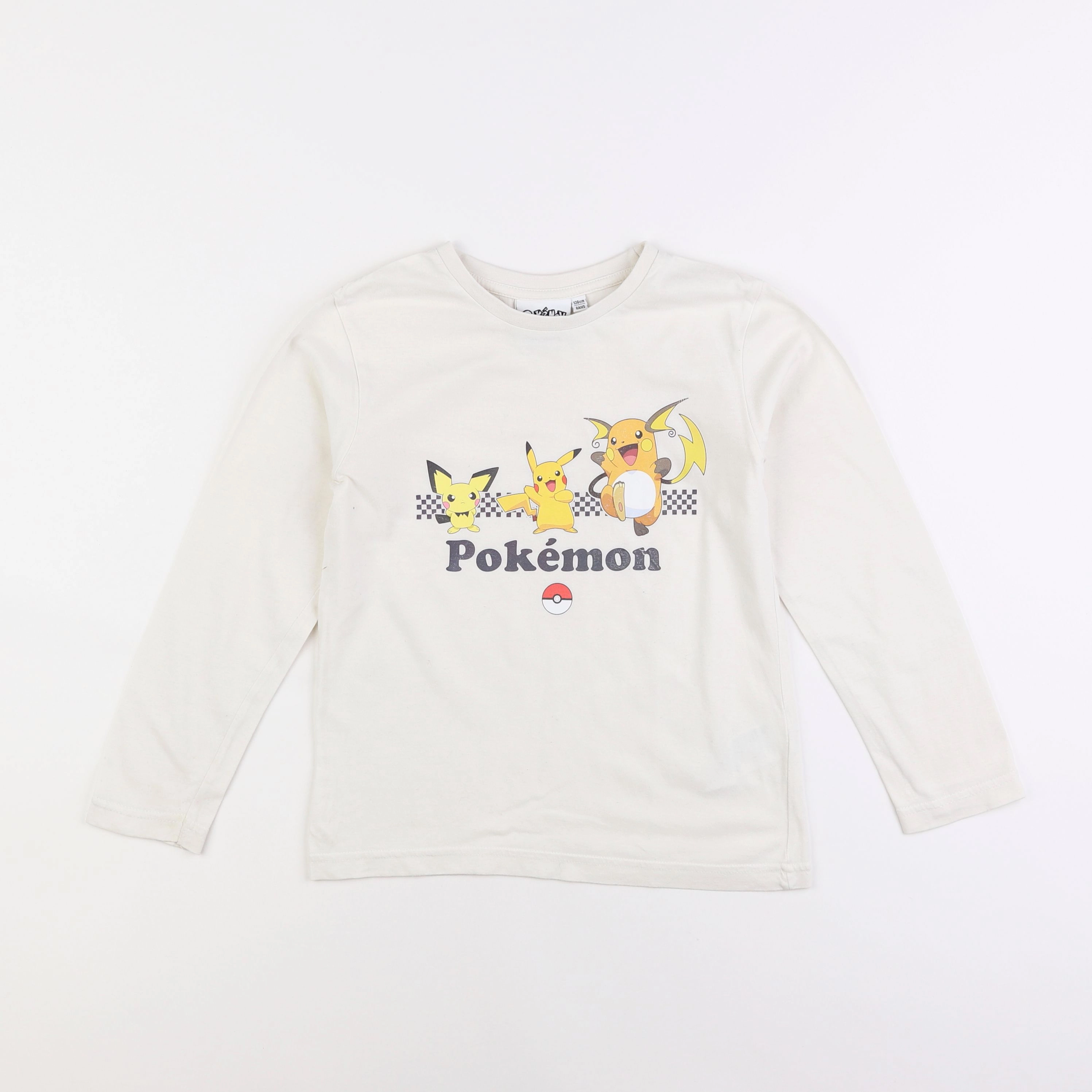 Vertbaudet - tee-shirt blanc - 8 ans