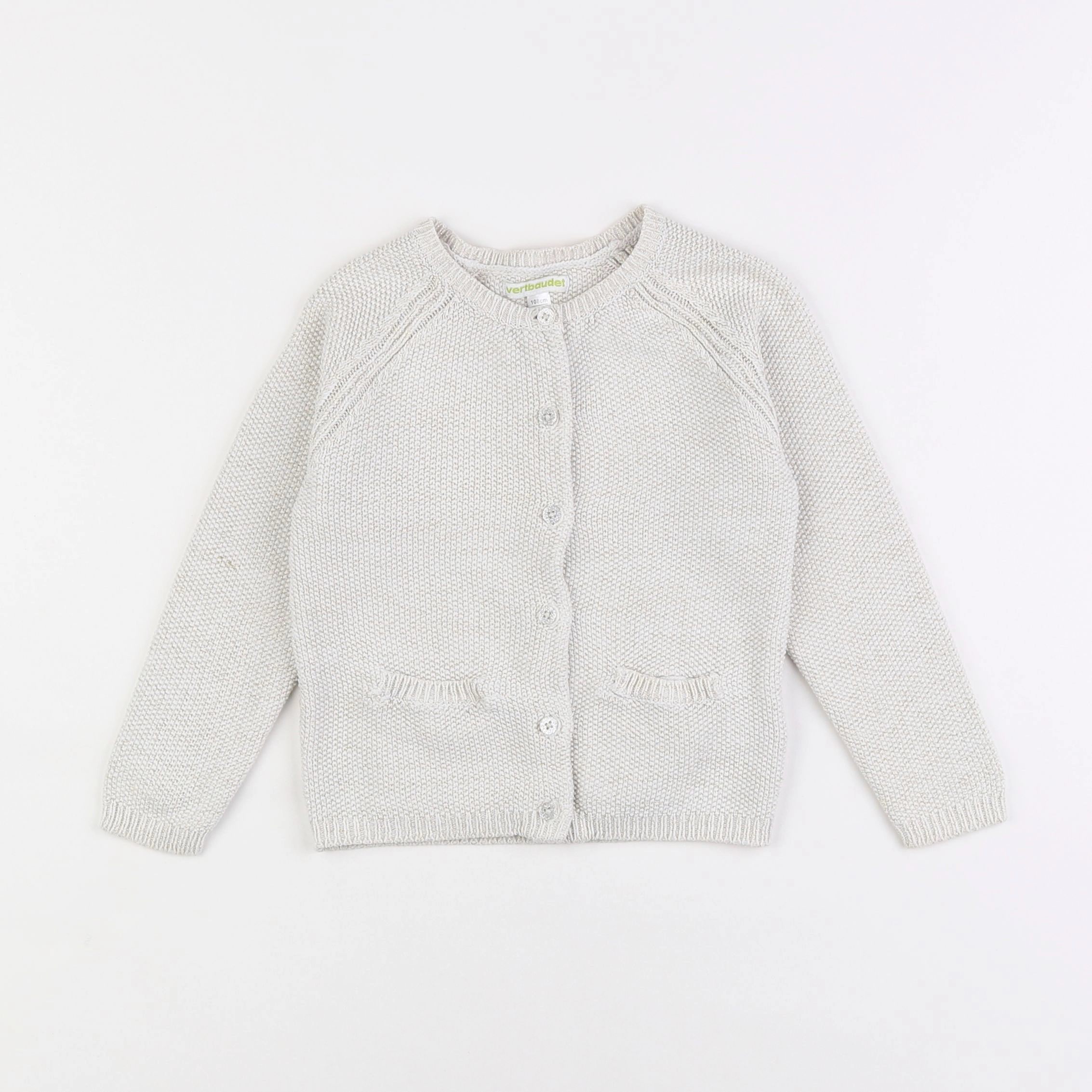 Vertbaudet - gilet or - 5 ans