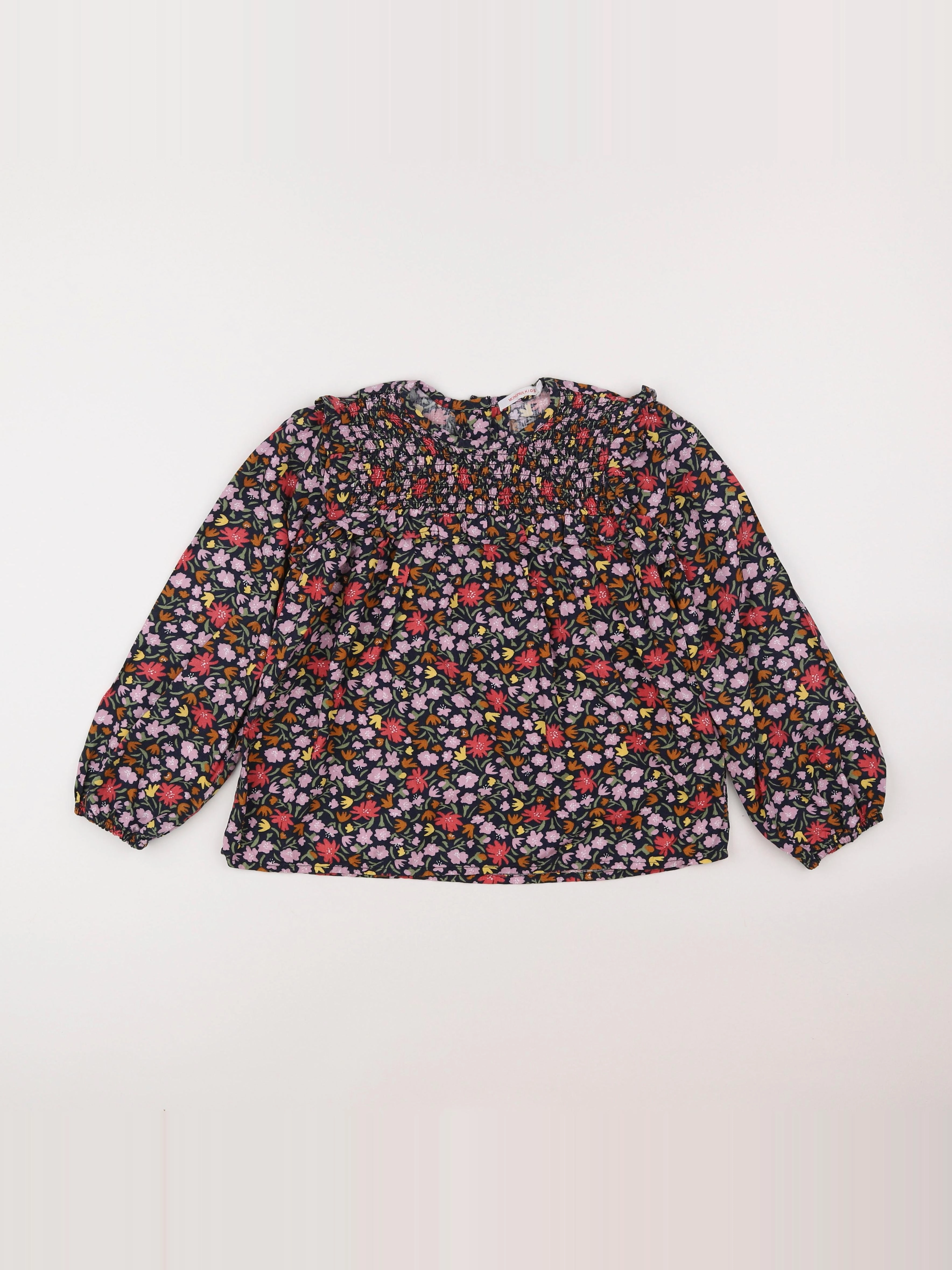 Monoprix - blouse multicolore - 8 ans