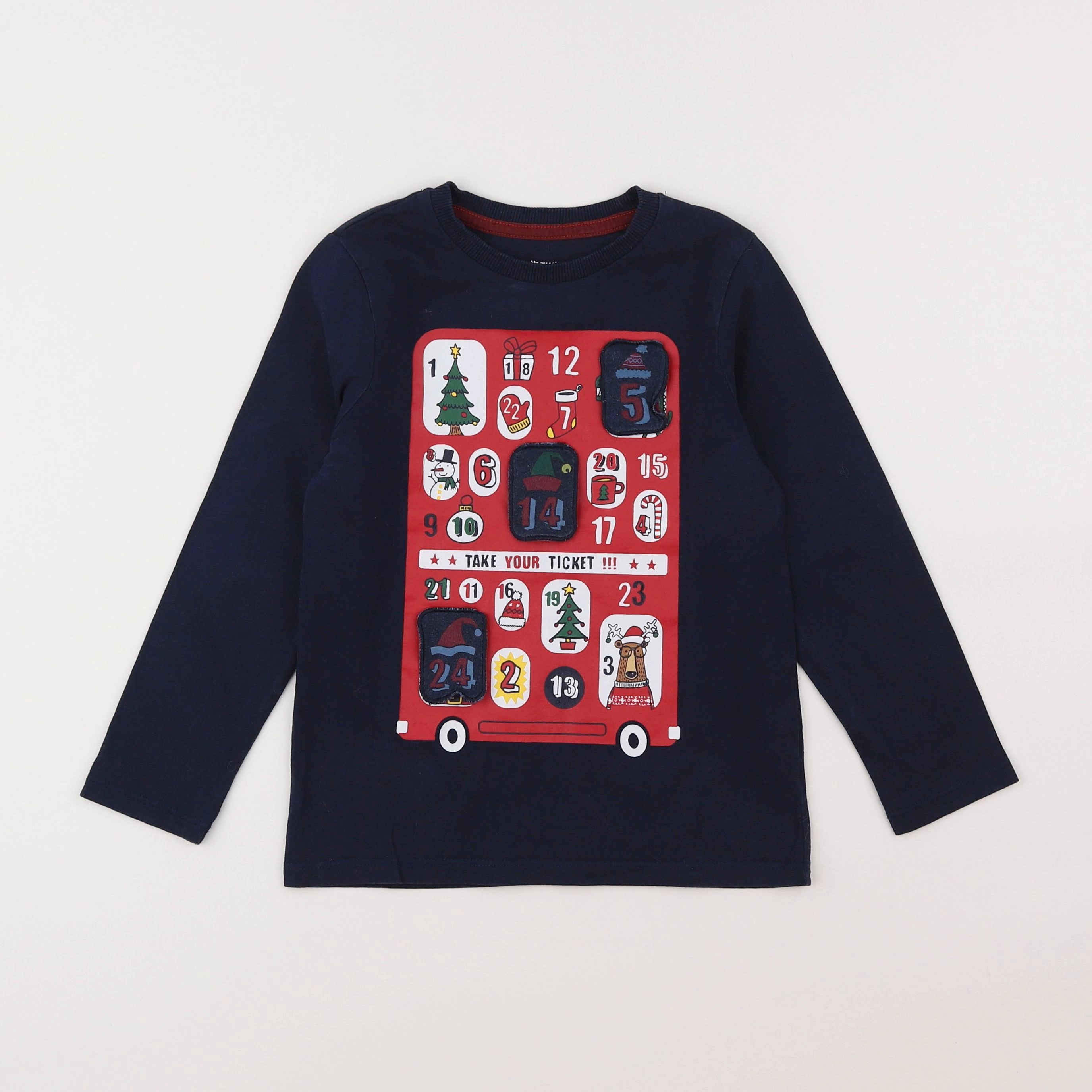 Vertbaudet - tee-shirt multicolore - 6 ans