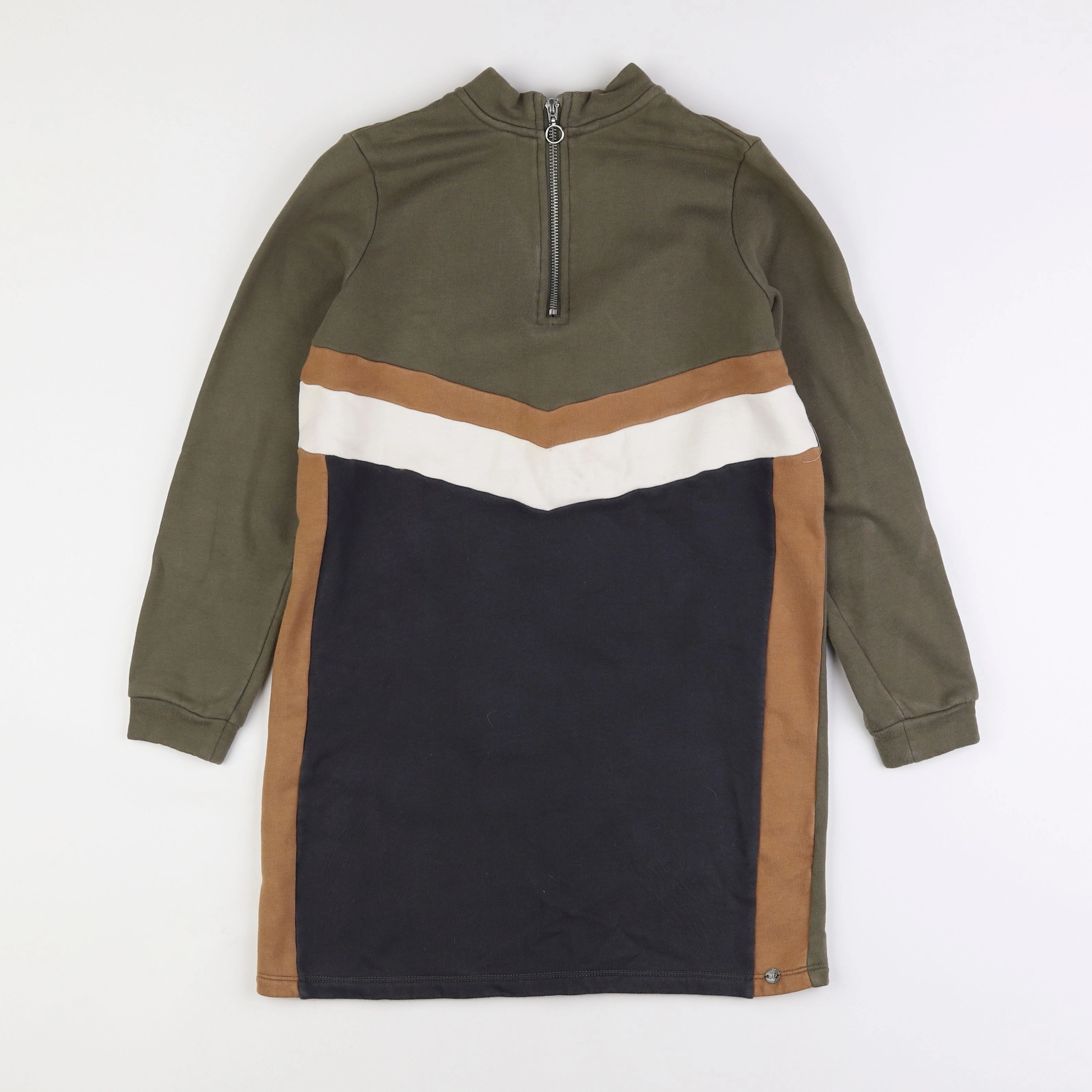 IKKS - robe vert, noir - 12 ans