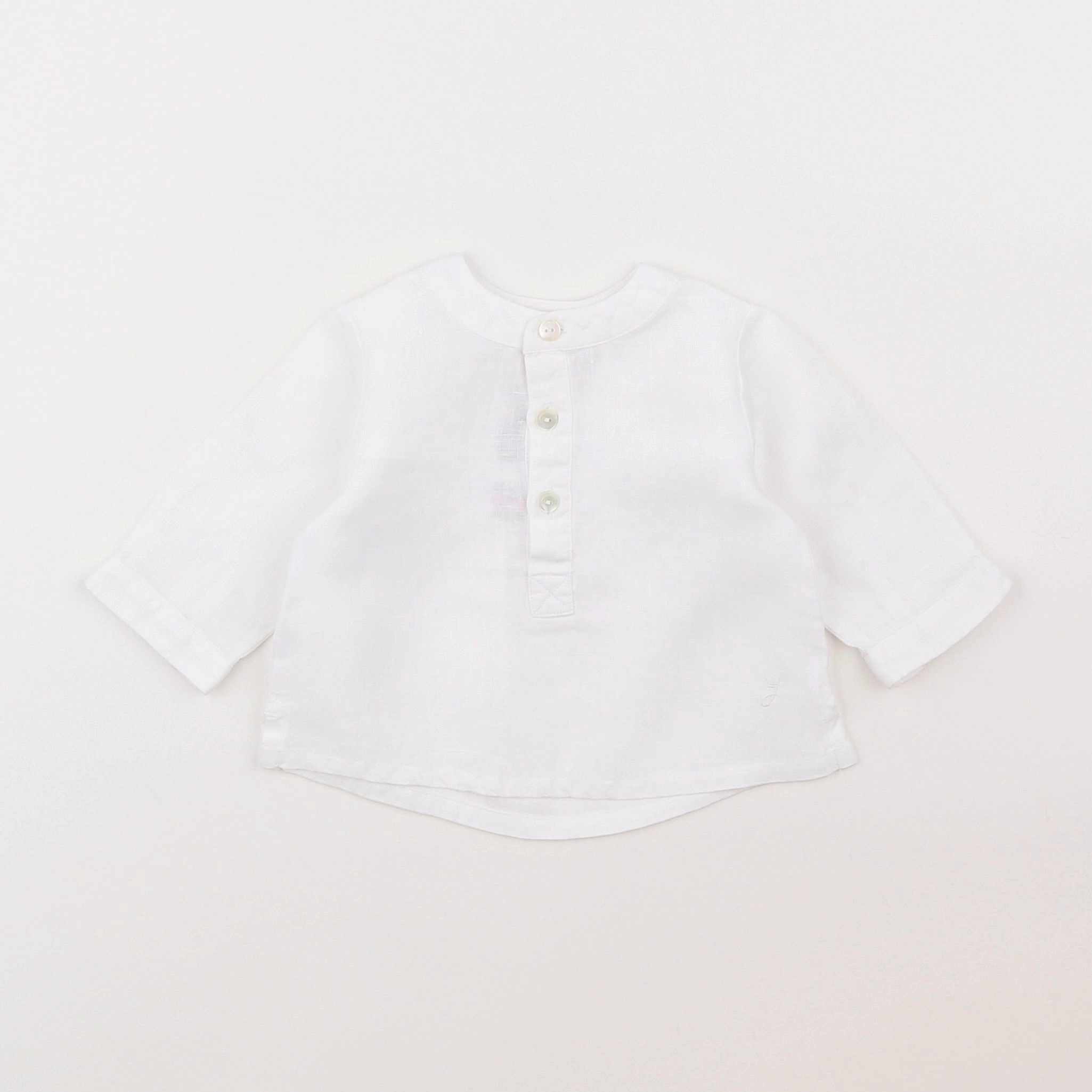 Jacadi - chemise blanc - 3 mois