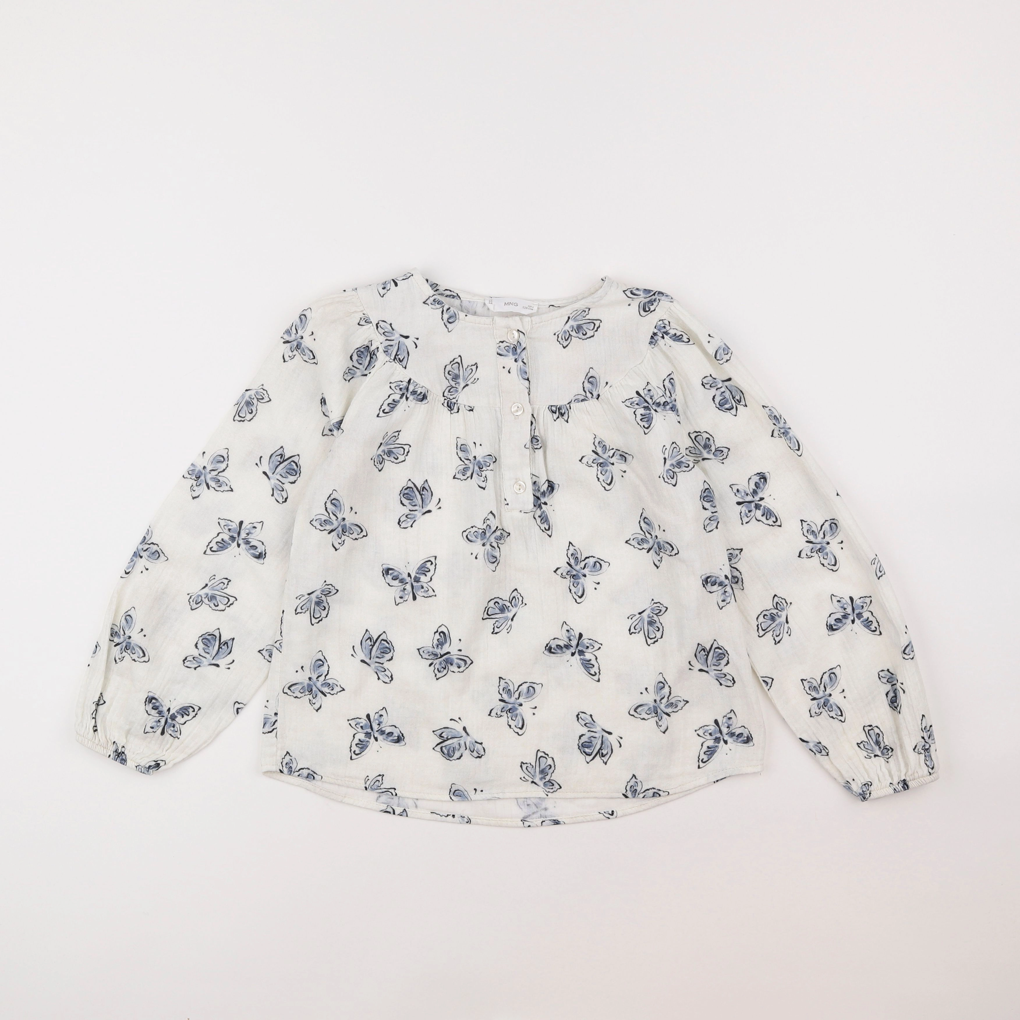 Mango - blouse blanc - 8 ans