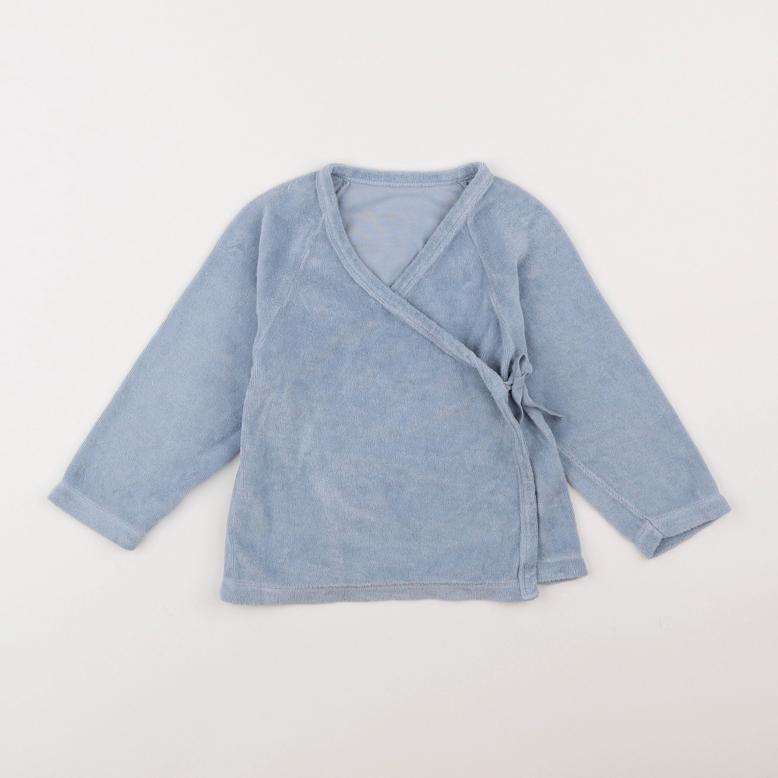 Poudre Organic - gilet bleu - 2 ans