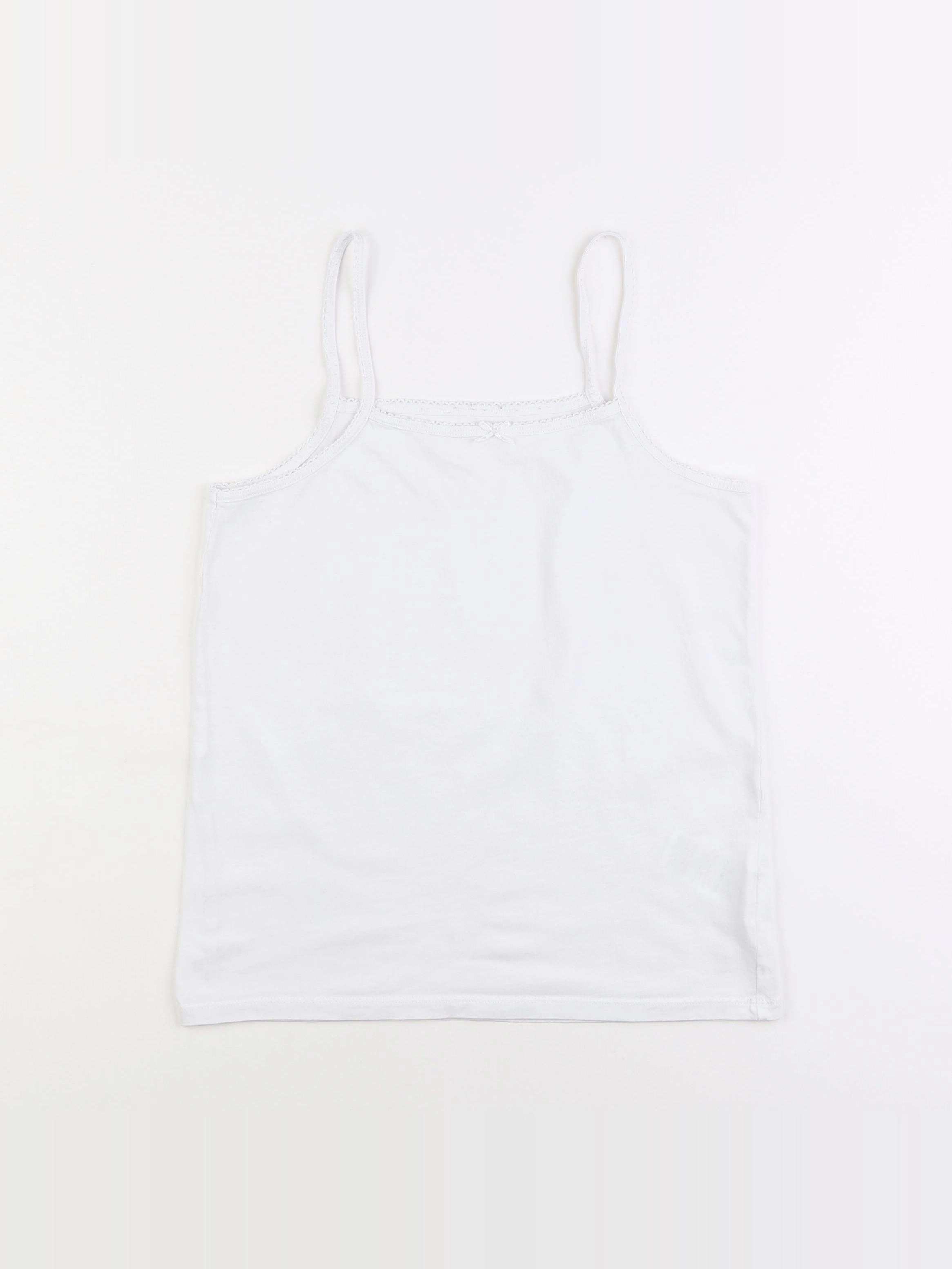 Vertbaudet - maillot de corps blanc - 12 ans