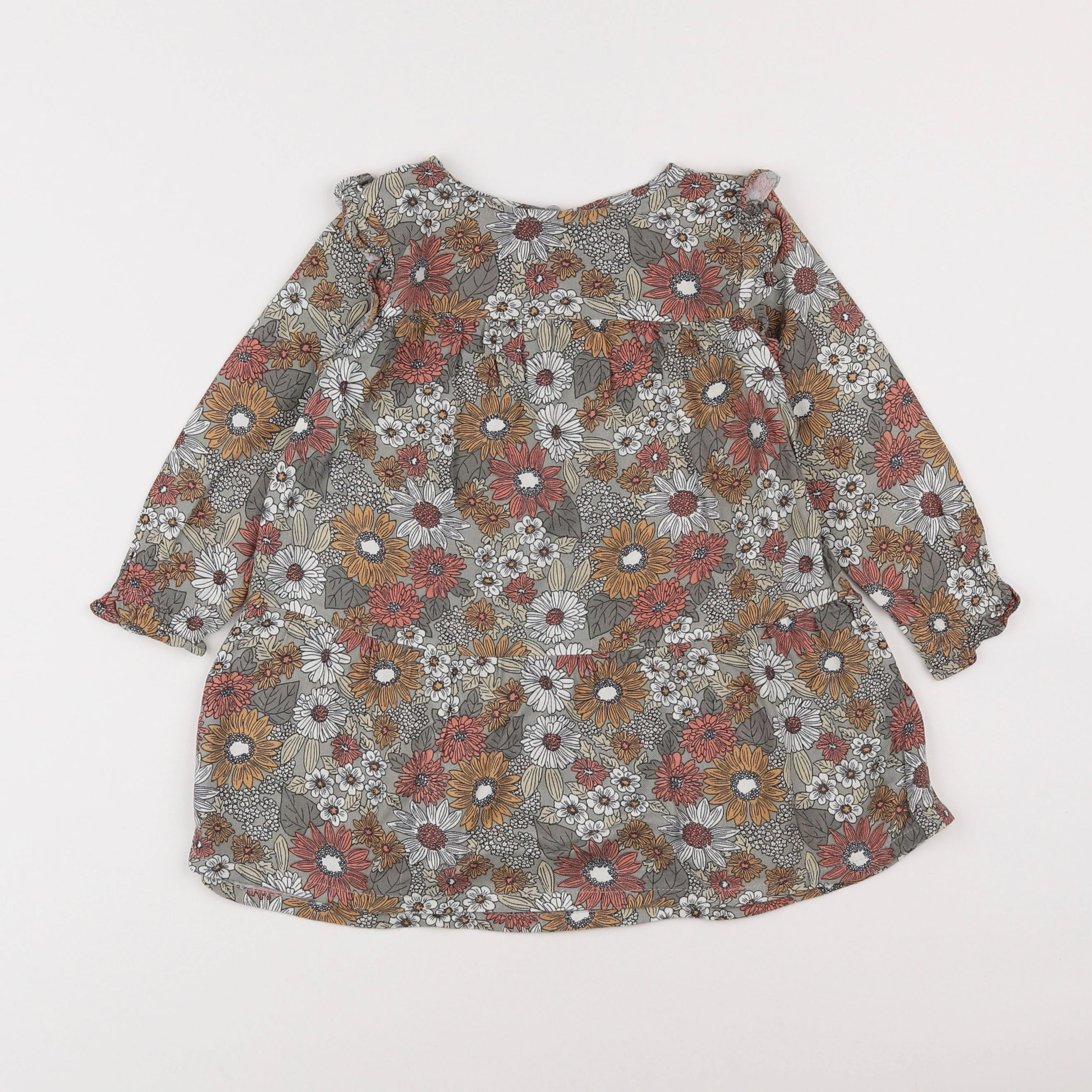 Vertbaudet - robe multicolore - 2 ans